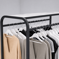 OVAL BÜKÜMLÜ ÇİFTLİ ASKILIK STANDI