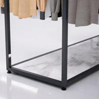 OVAL BÜKÜMLÜ ÇİFTLİ ASKILIK STANDI