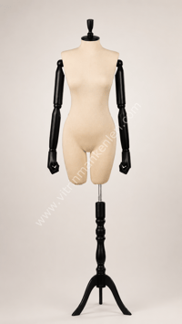 RİBANA KUMAŞ POLYESTER TERZİ PAÇALI VİTRİN MANKENİ