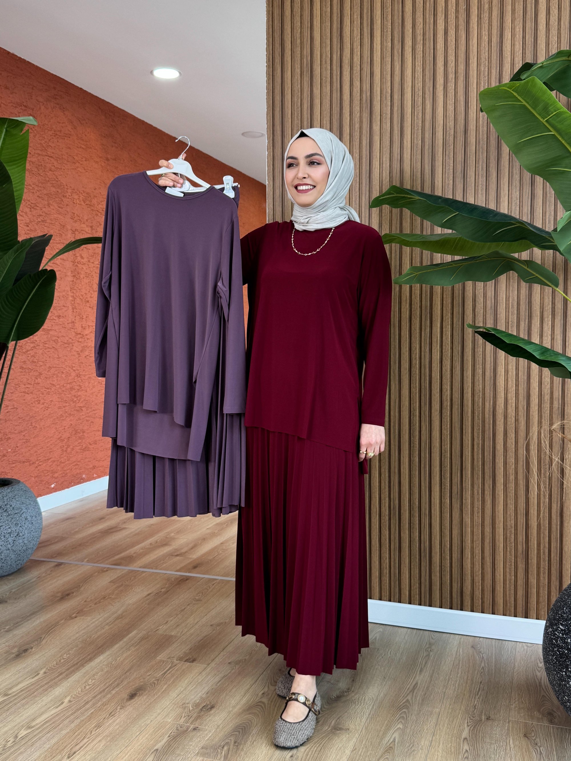 Mira Sendy Takım -  Lila