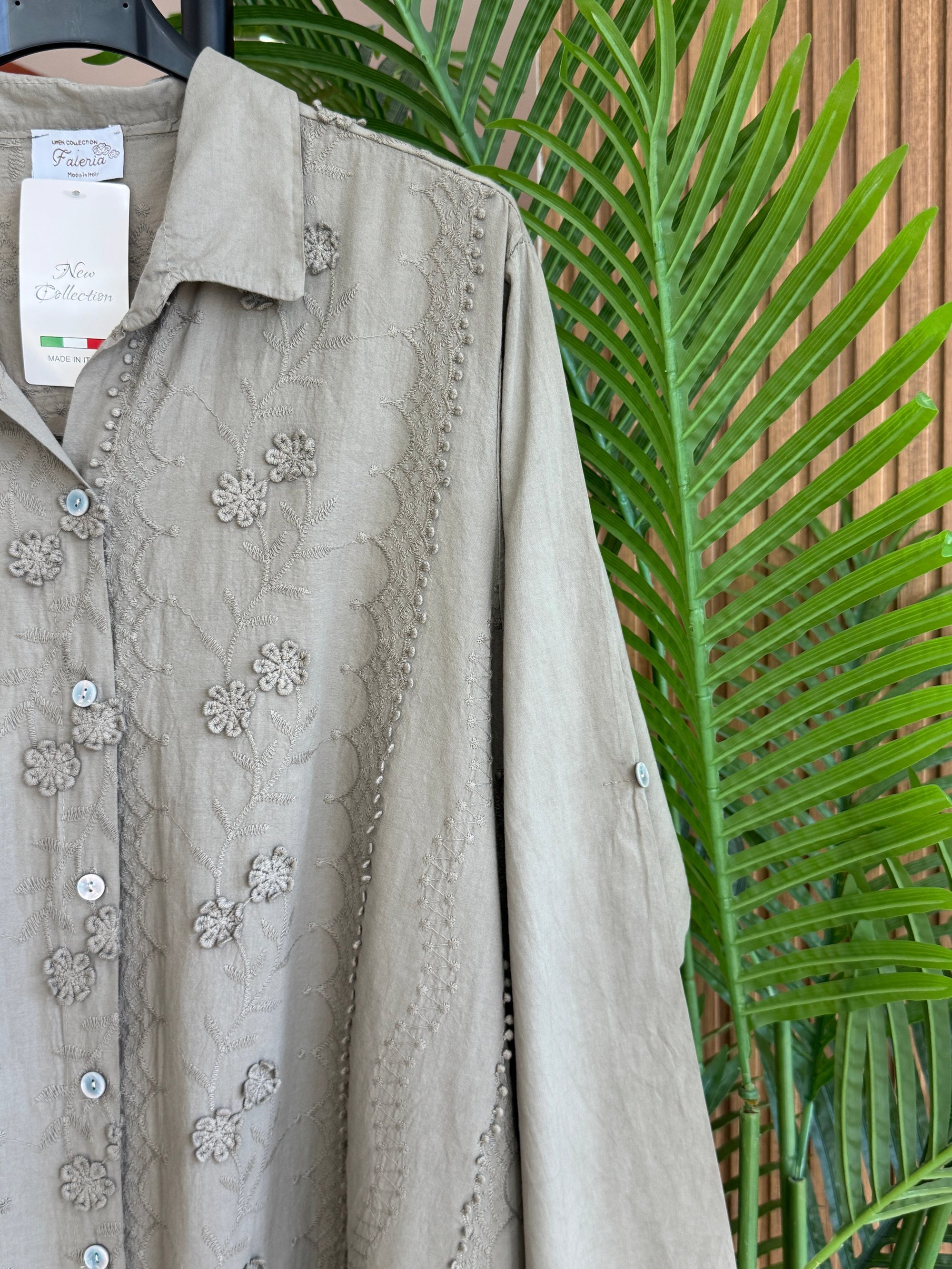 Sezen Pamuk Tunik-Vizon