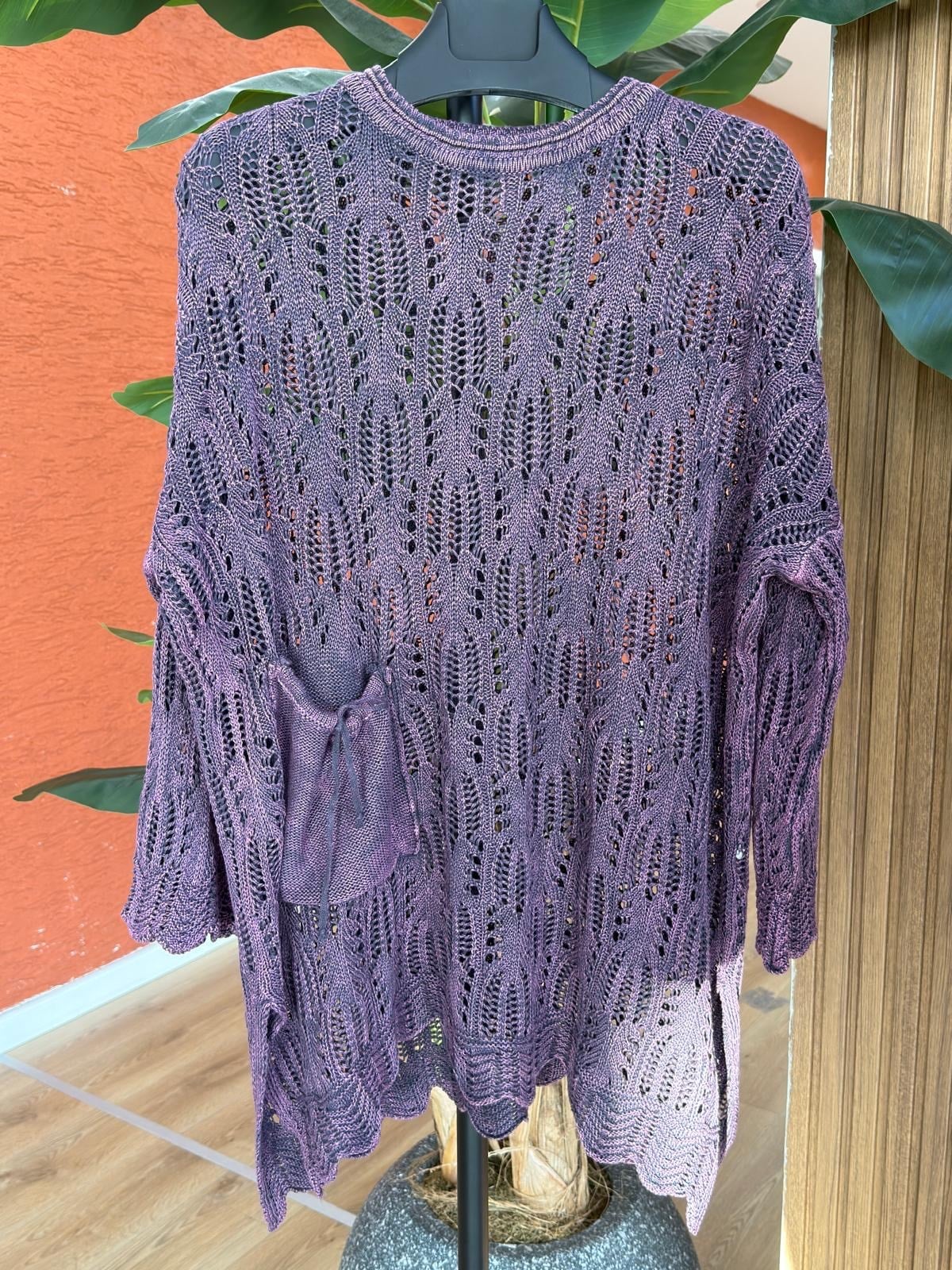 Meyra Pamuk Acurlu  Bluz - Mor