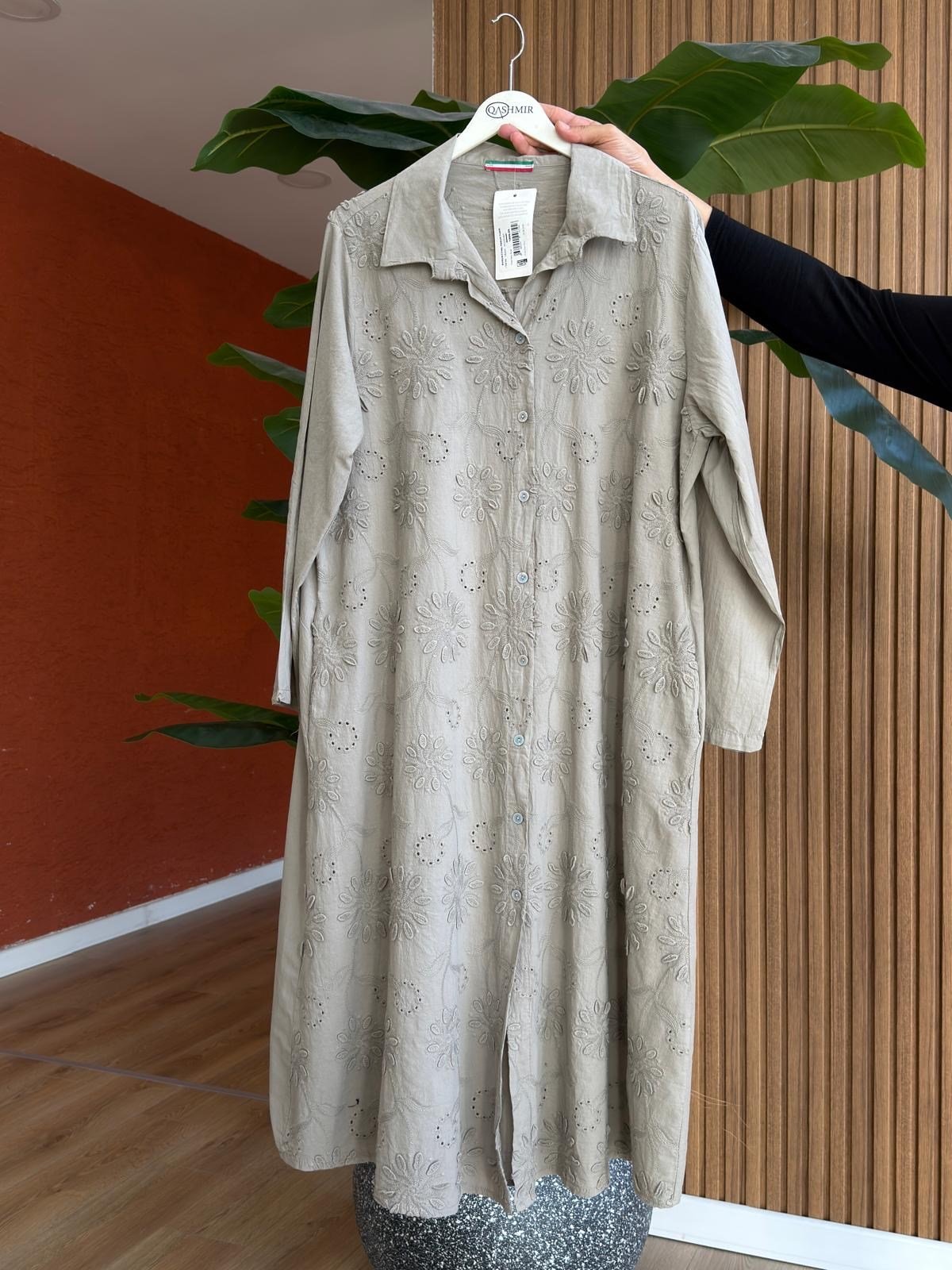 Sezen Pamuk Tunik-Vizon