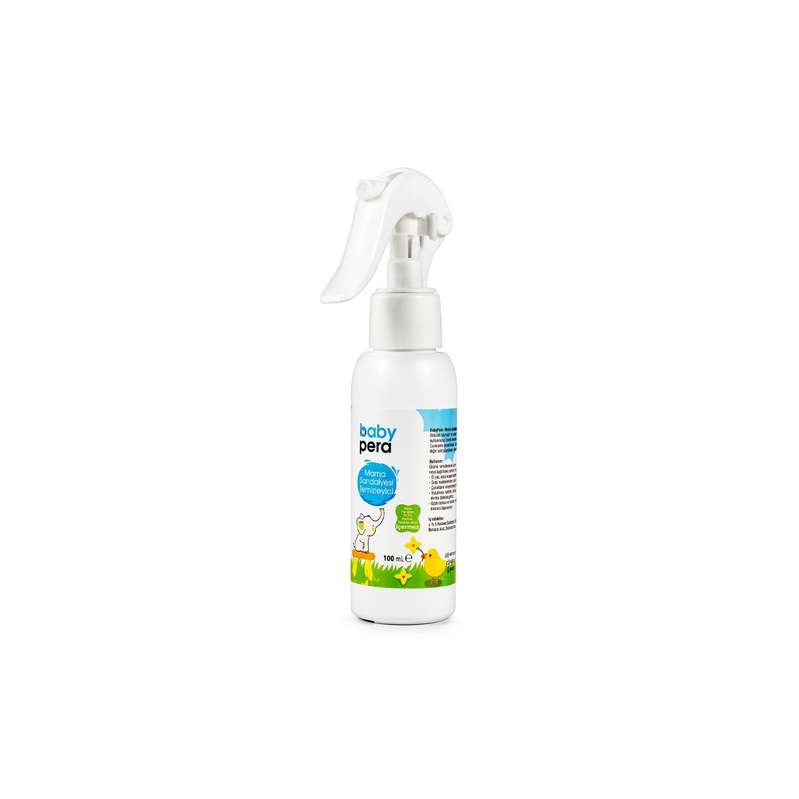 BABYPERA 100 ML OYUNCAK VE MAMA SANDALYESI TEMIZLEYICI | Kişisel Hijyen