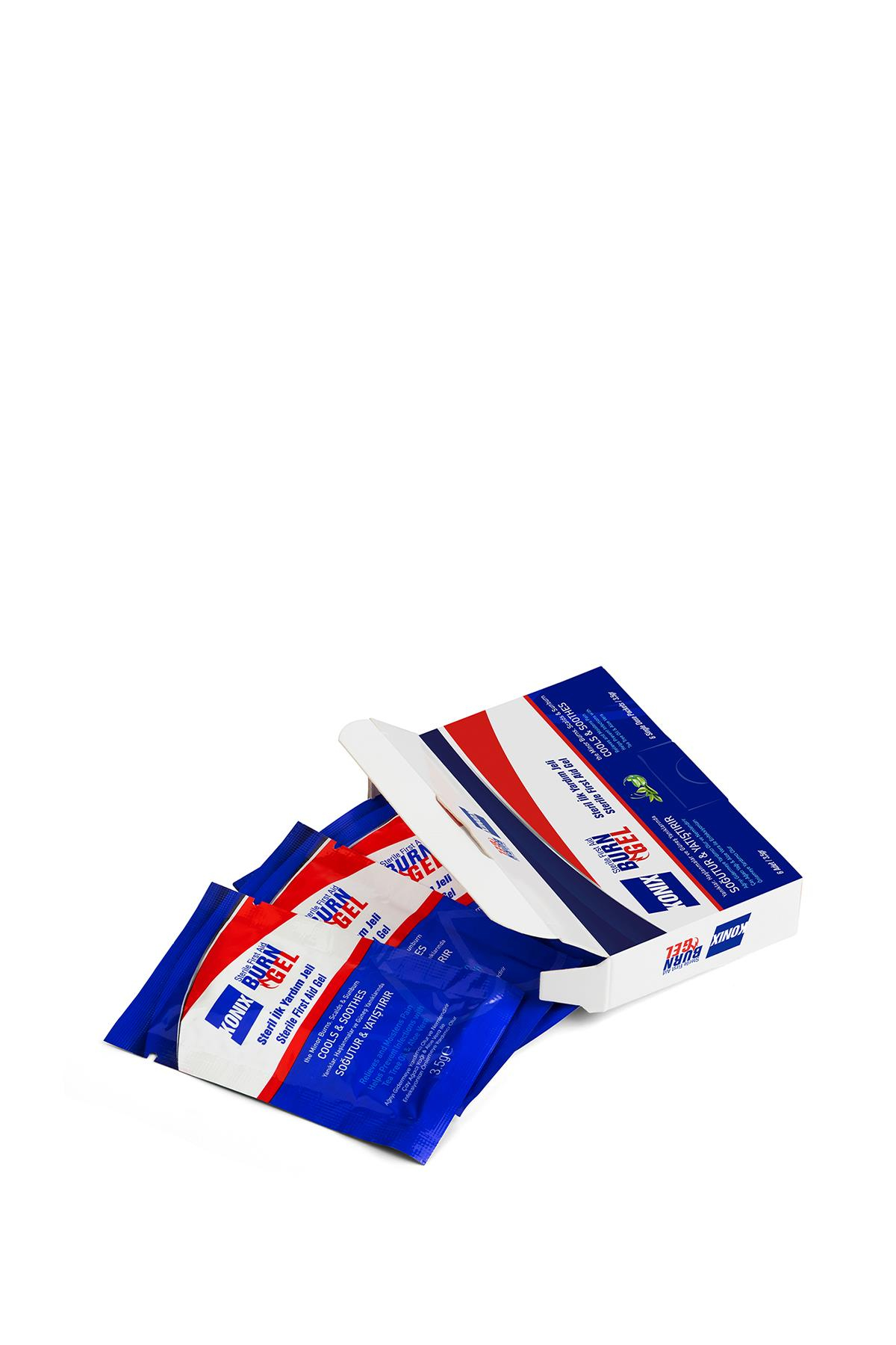 KONIX 3,5 GR STERİL İLK YARDIM YANIK JELİ - 6 LI | Yanık Bakımı