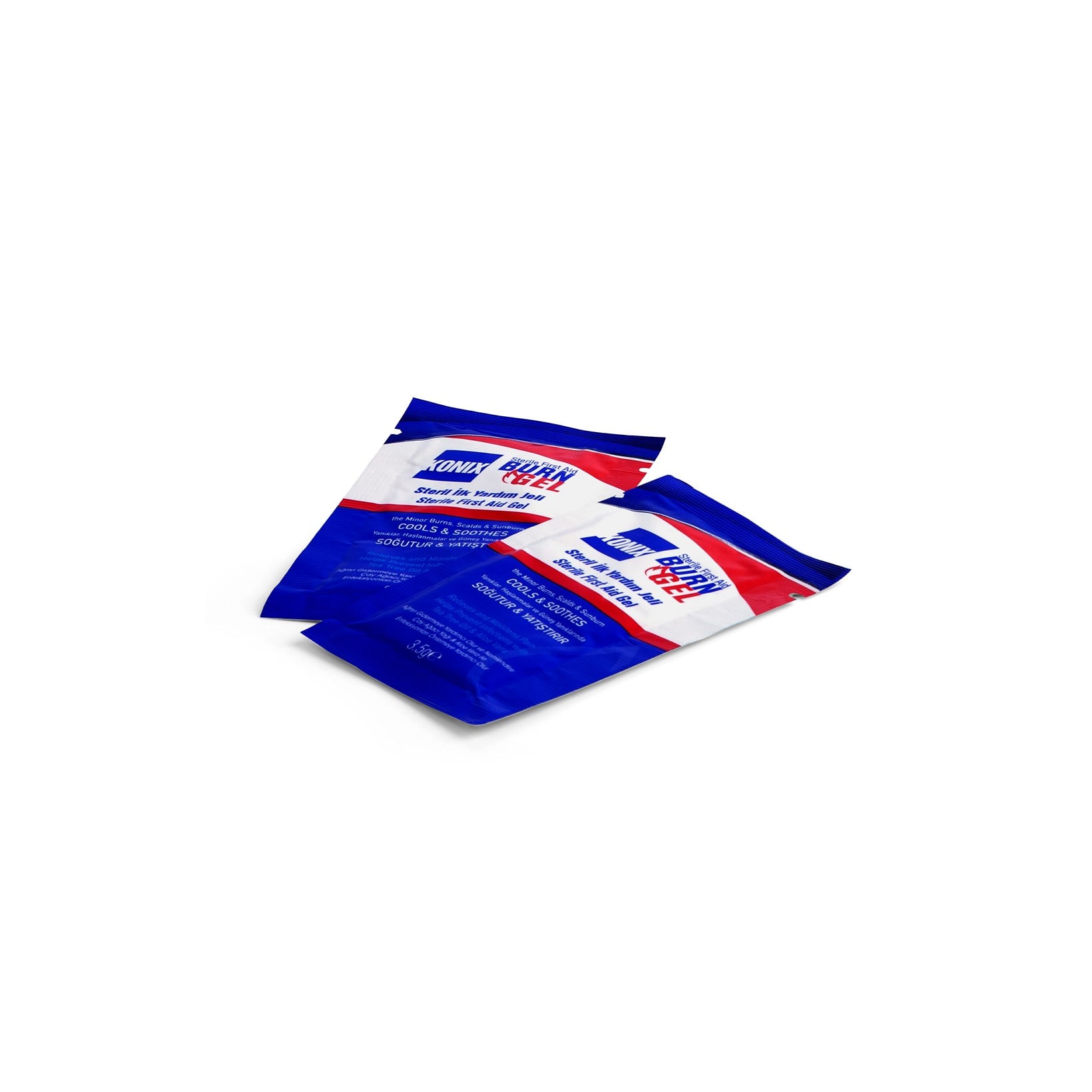 KONIX 3,5 GR STERİL İLK YARDIM YANIK JELİ - 25 Lİ | Yanık Bakımı