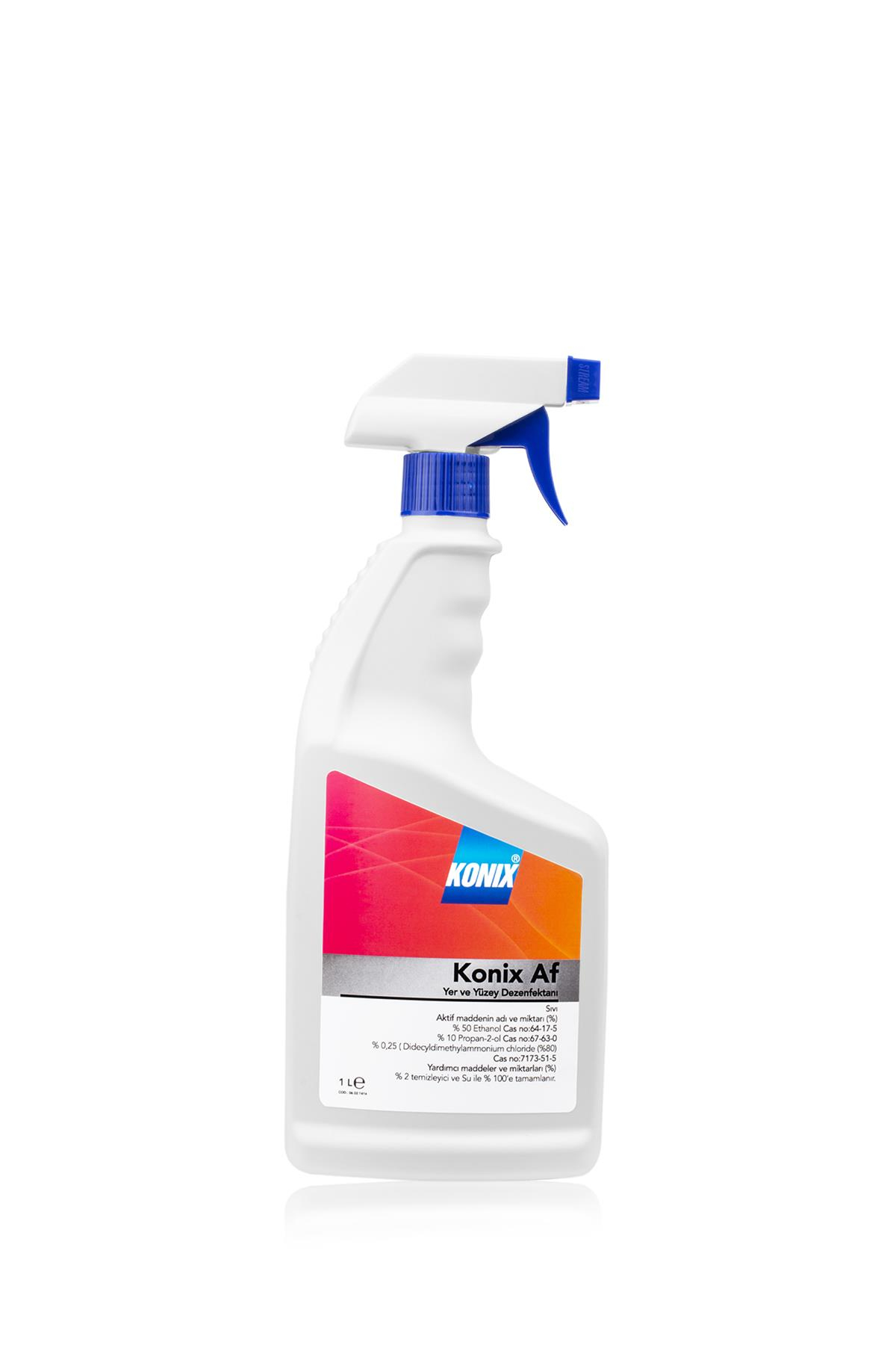 KONIX AF 1000 ML KULLANIMA HAZIR YER VE YÜZEY DEZENFEKTANI  | Kişisel Hijyen