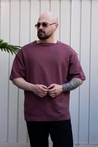 Omuz Detaylı Oversize T-Shirt (TSBO26)
