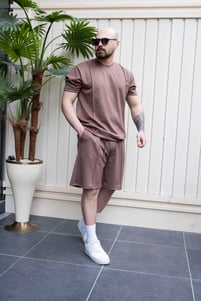 Oysho Kumaş Şort/Tshirt Takım (TKKA08)
