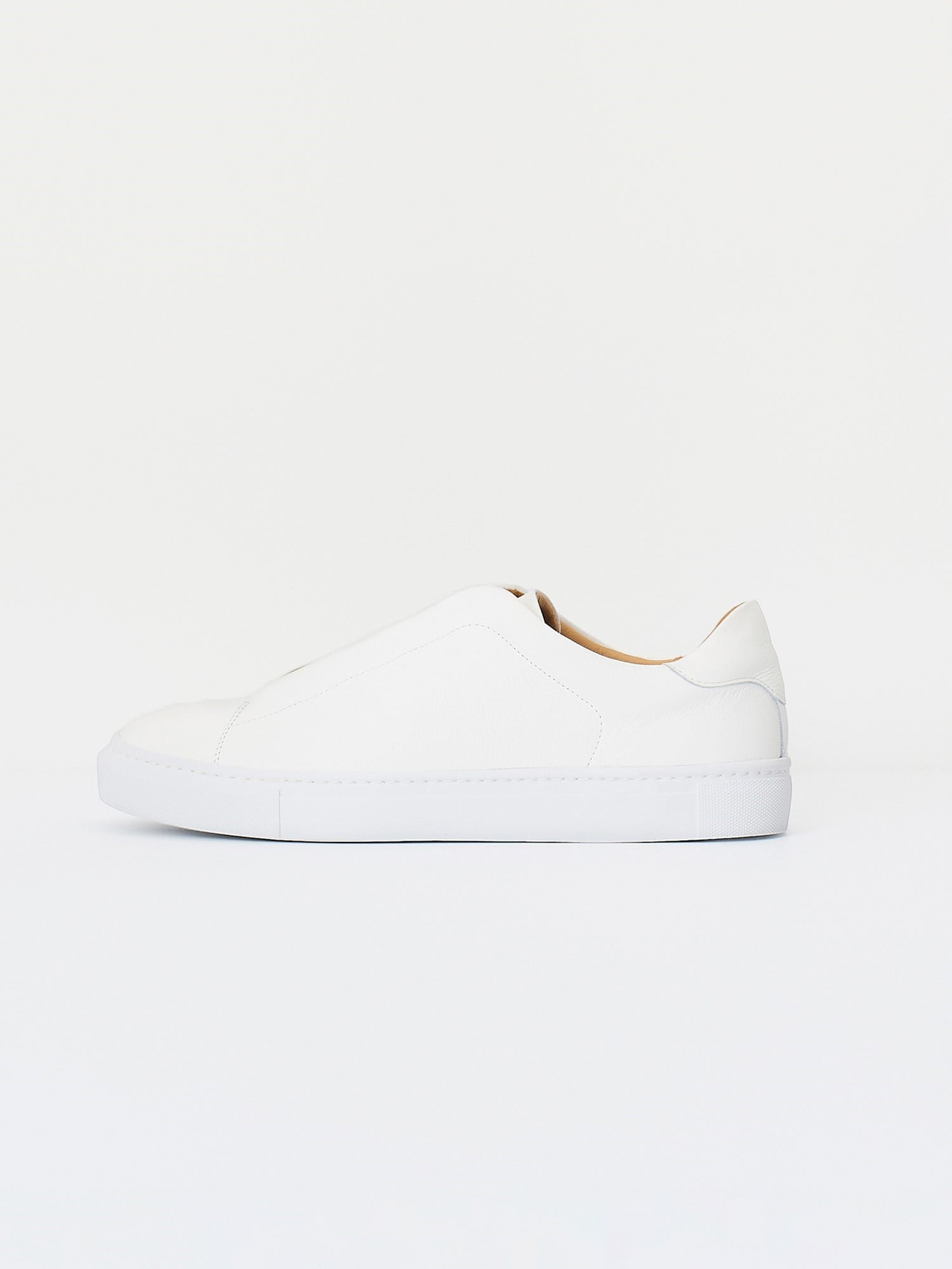 Beyaz Deri Sneaker