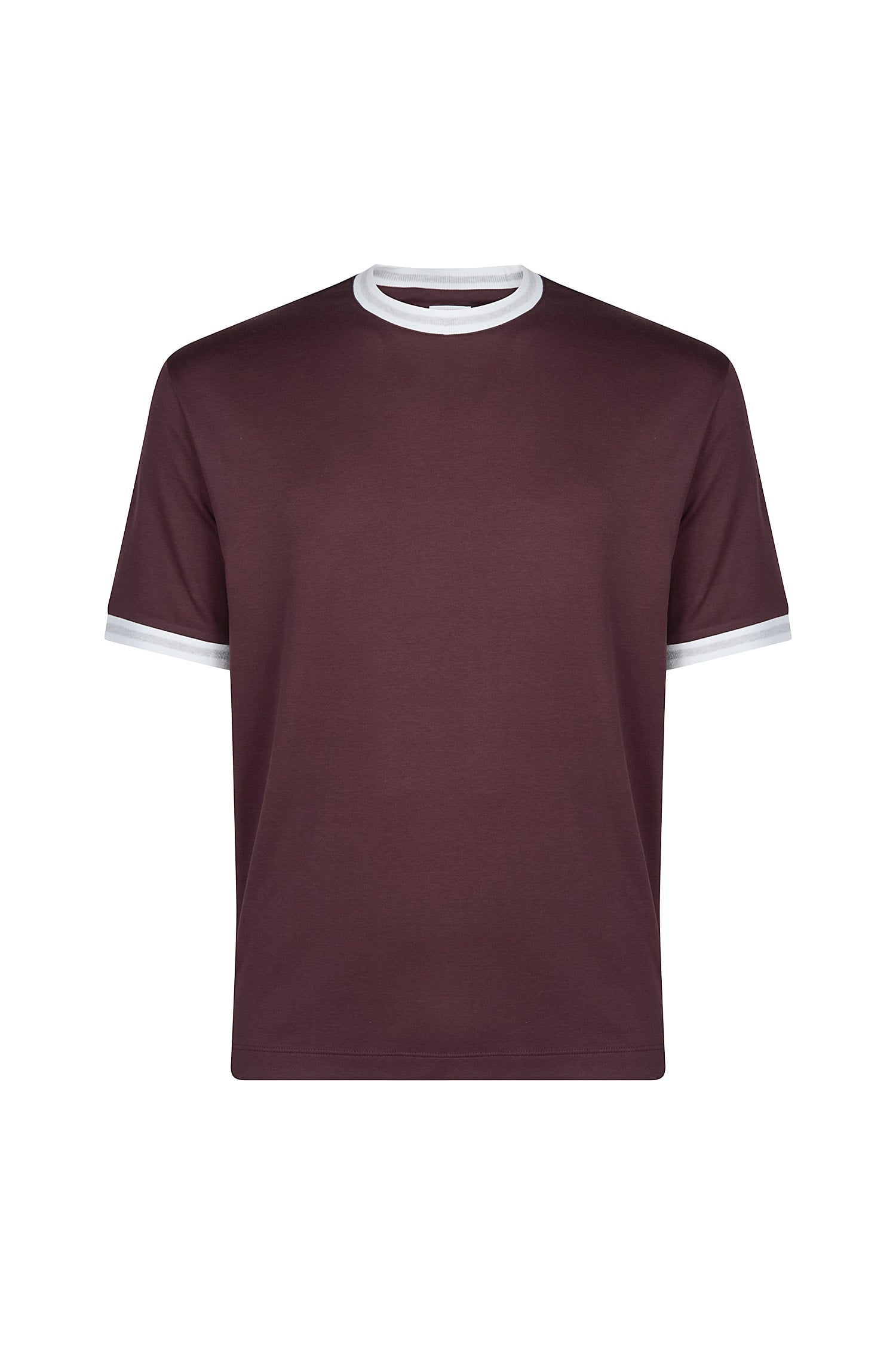 Bordo Kısa Kollu T-shirt
