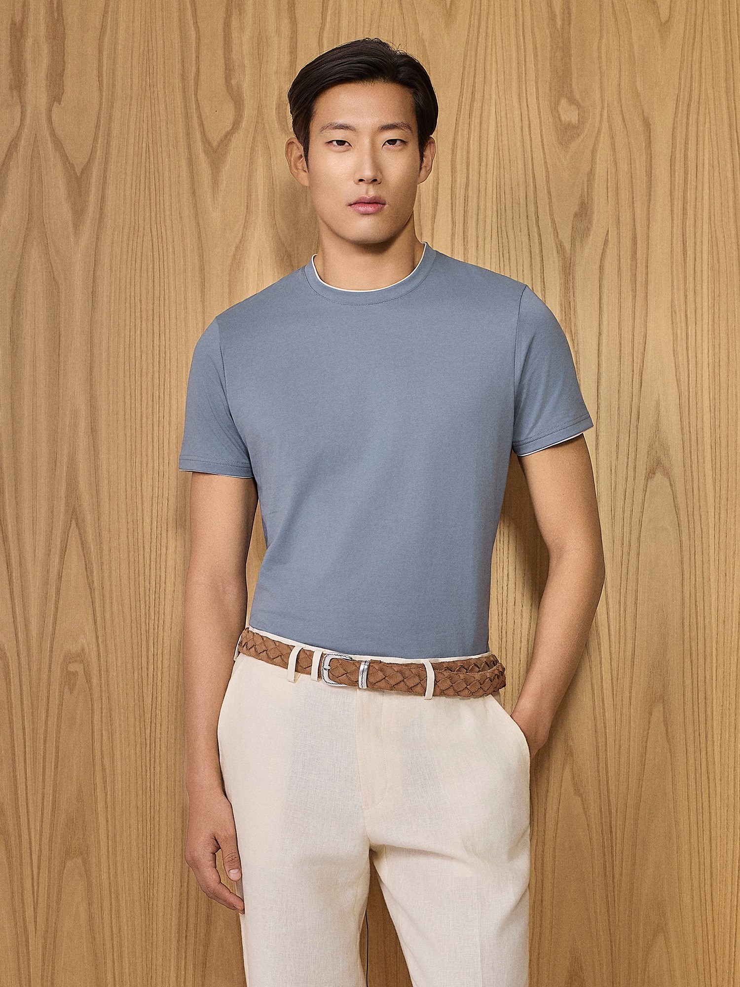 Bisiklet Yaka T-shirt