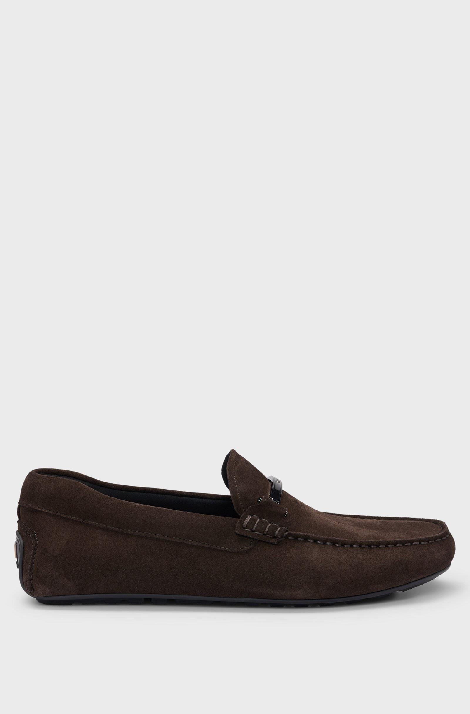BossKahverengi Süet Loafer