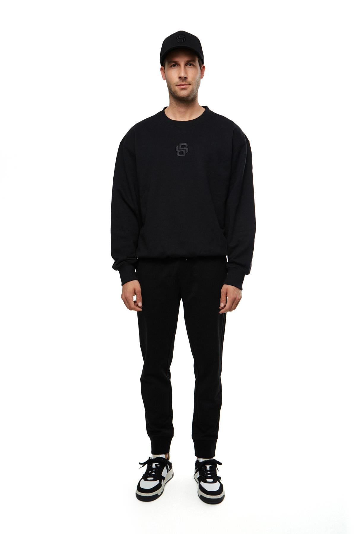 BossLogo Nakışlı Sweatshirt