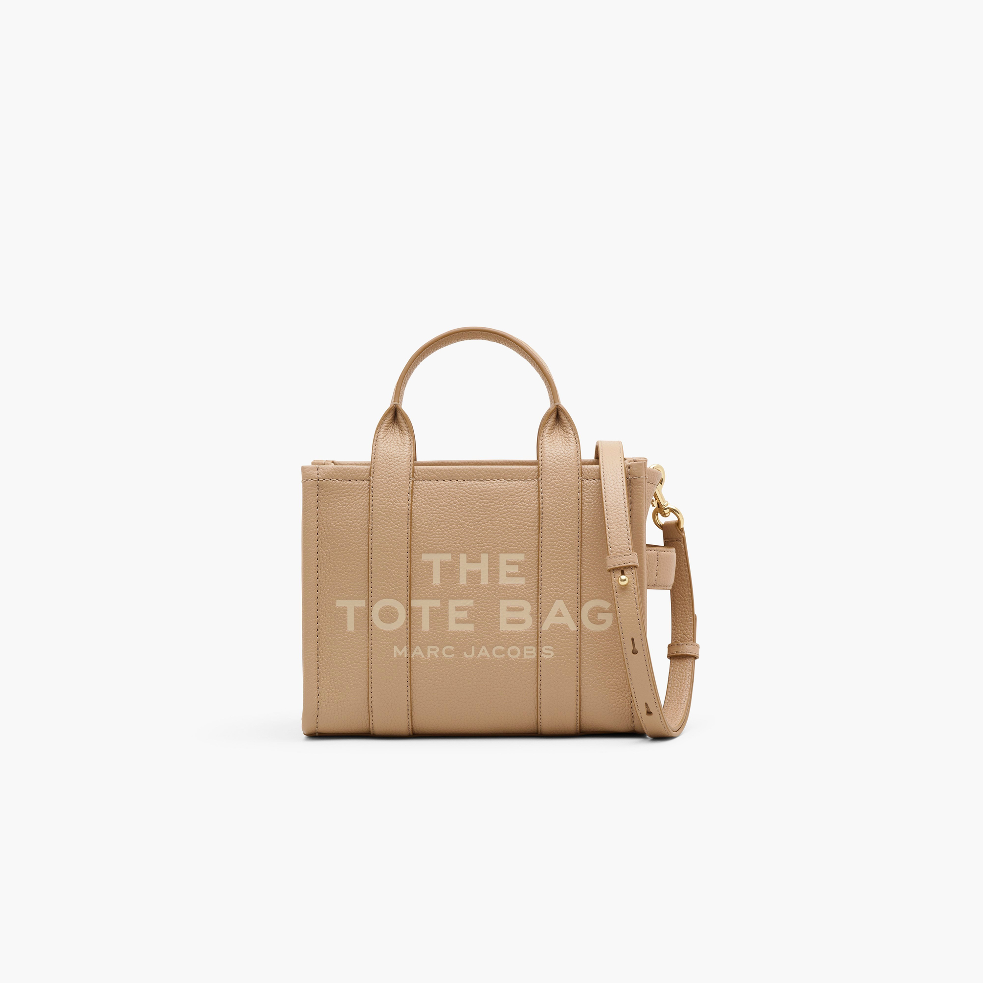 Camel Deri Tote Çanta