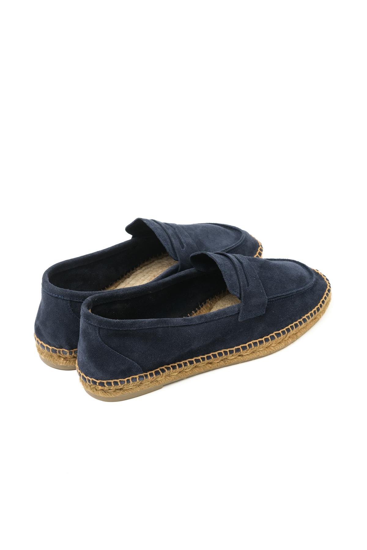 CastanerLacivert Süet Erkek Espadril
