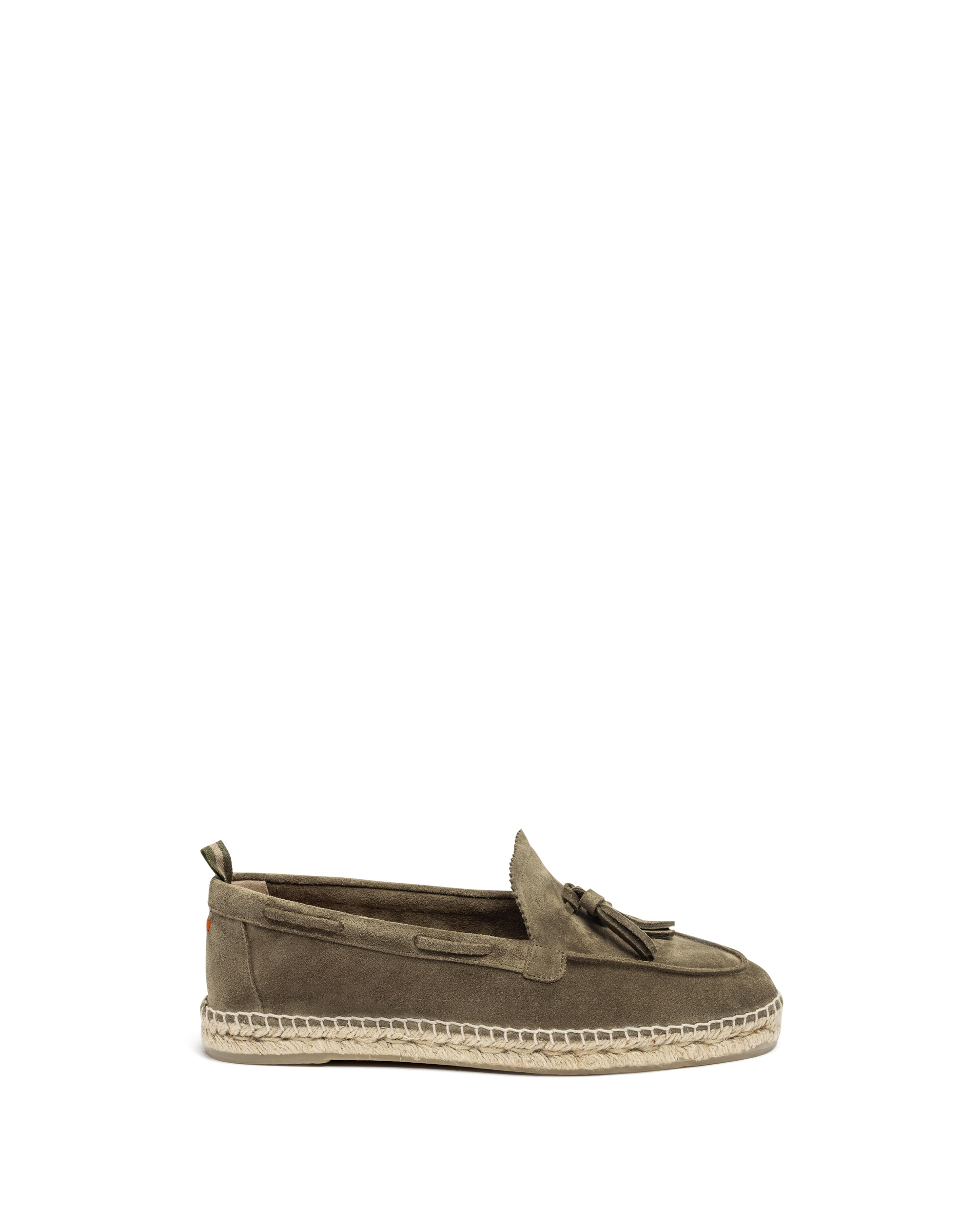 CastanerYeşil Süet Espadril