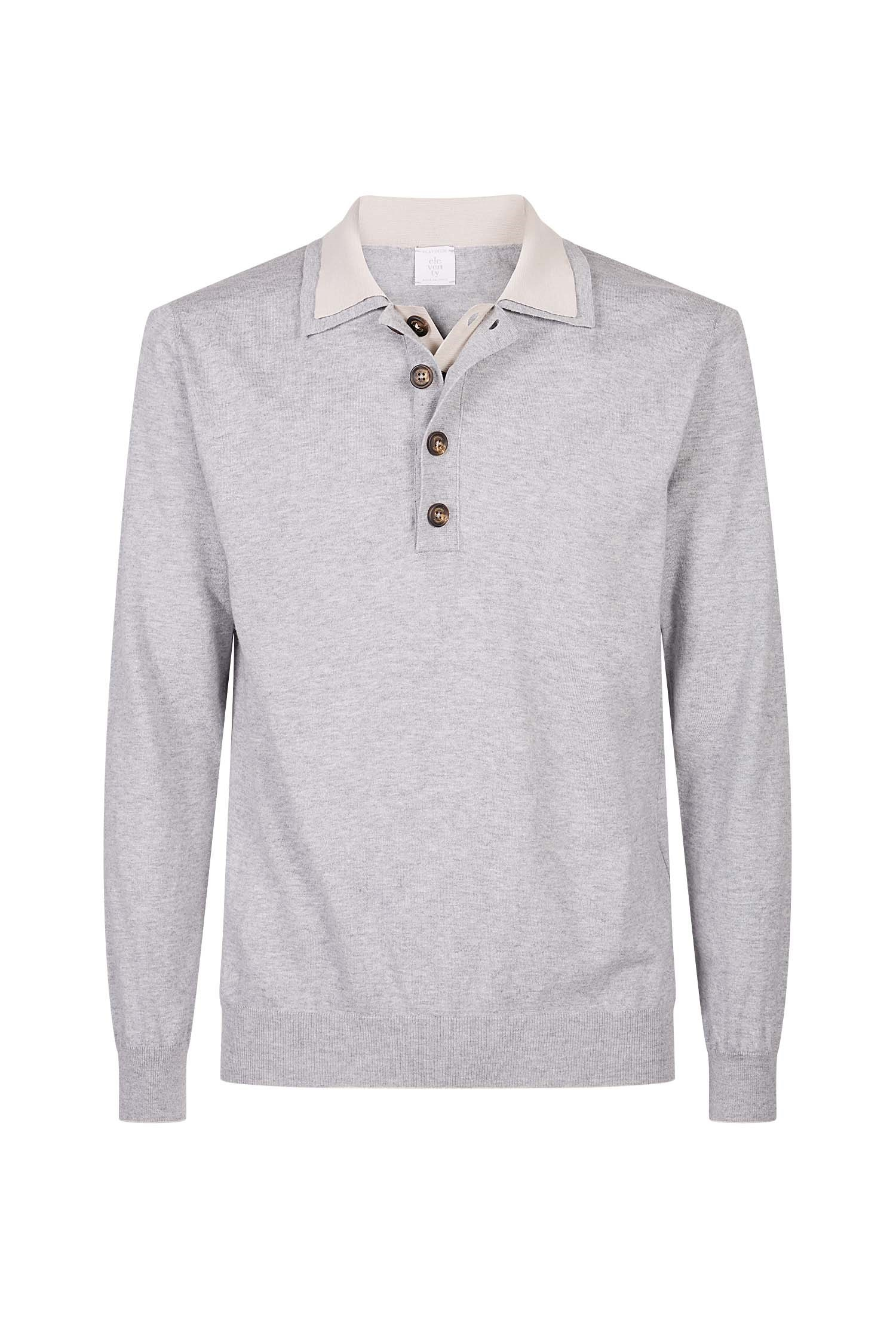 Gri Pamuk Polo