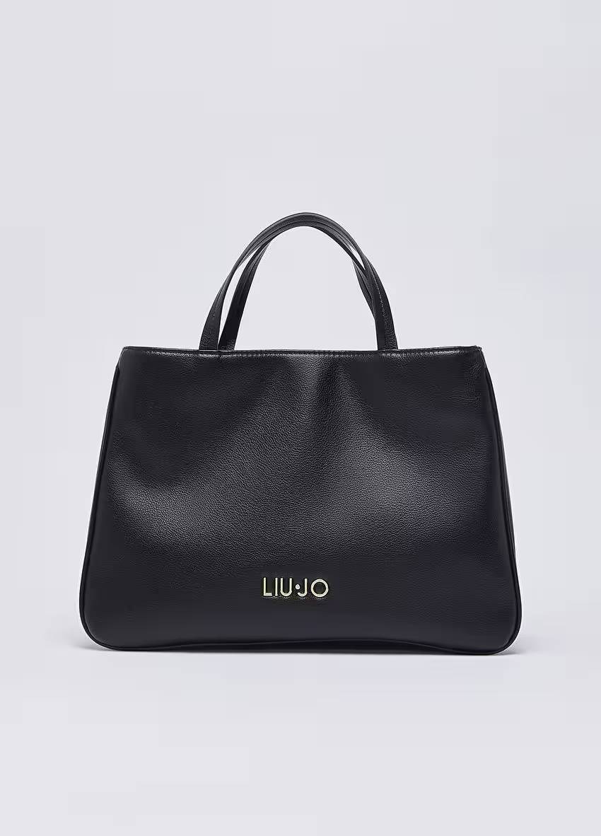 Siyah Orta Boy Satchel Çanta