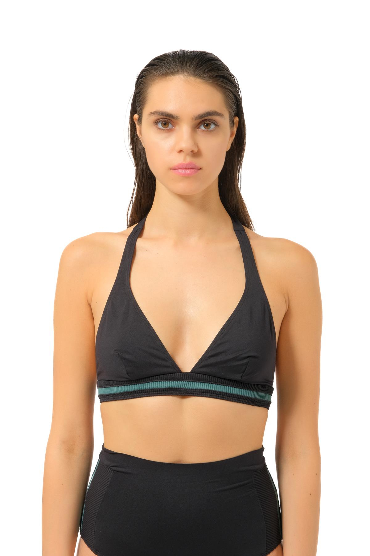 DnudSiyah Yüksek Bel Bikini Altı