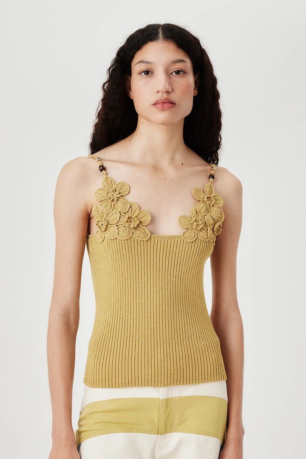 Floral Triko Top
