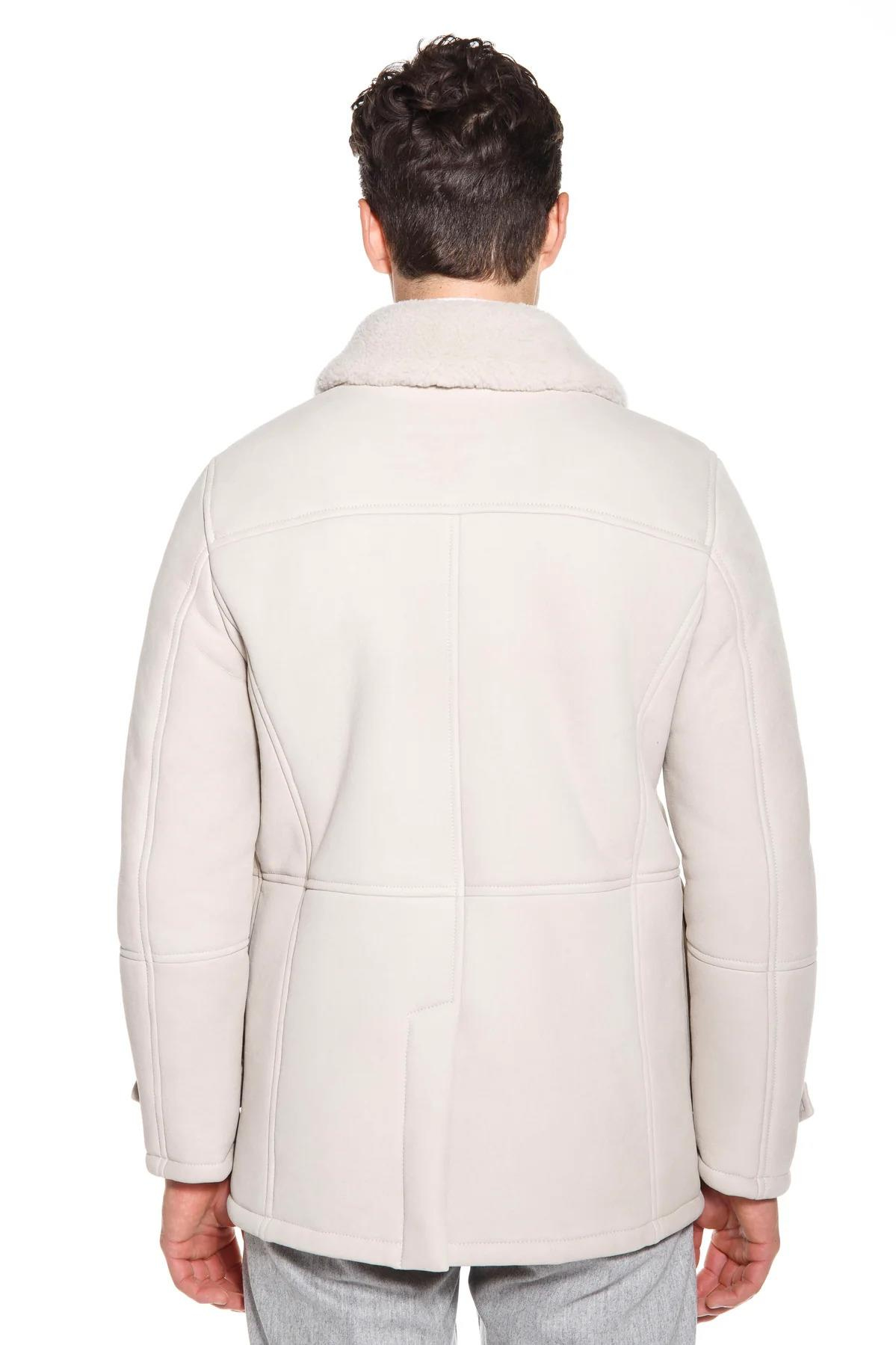 EleventyDüz Kesim Shearling Kaban