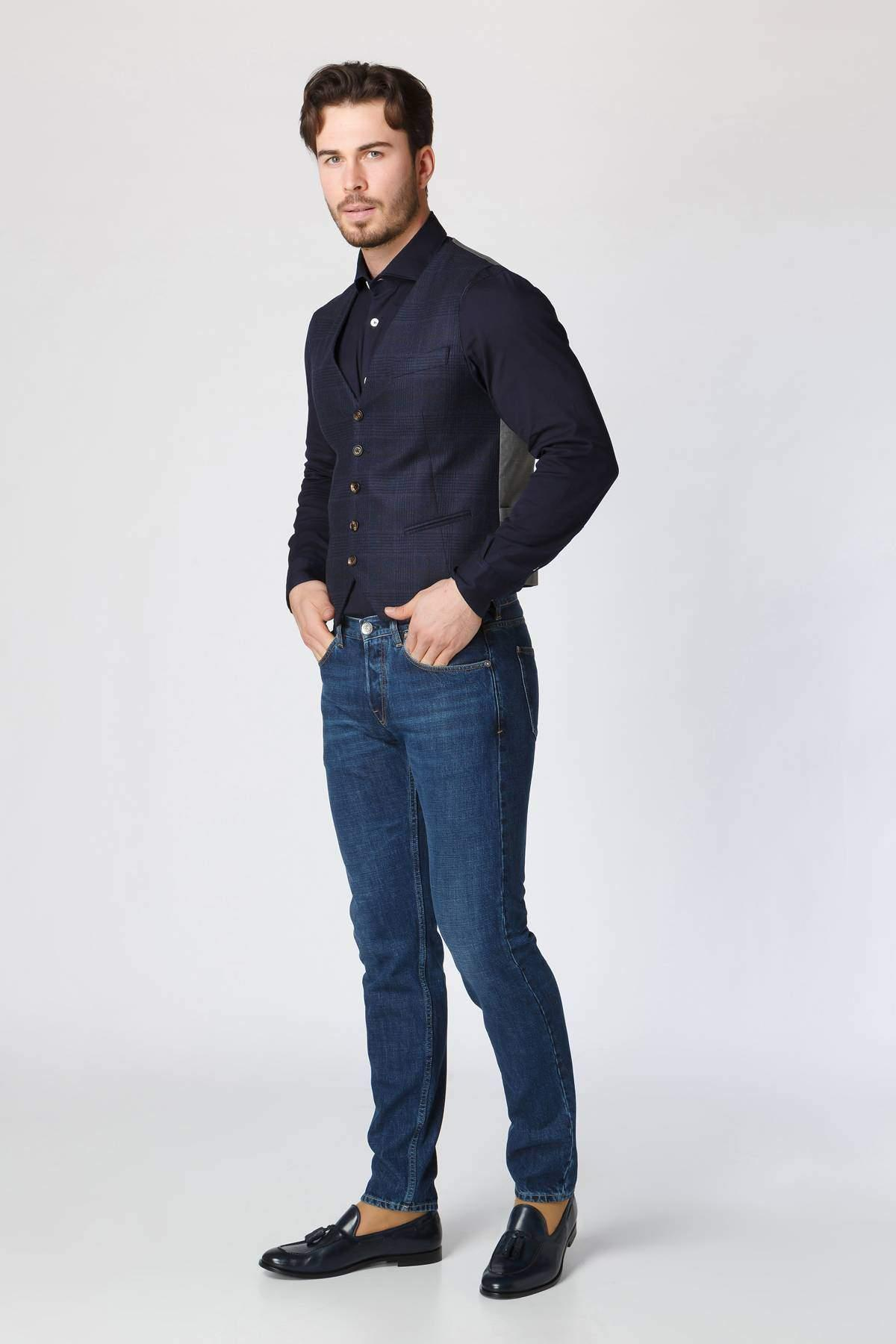 EleventyELEVENTY Yün-Kaşmir, Slim Fit Yelek