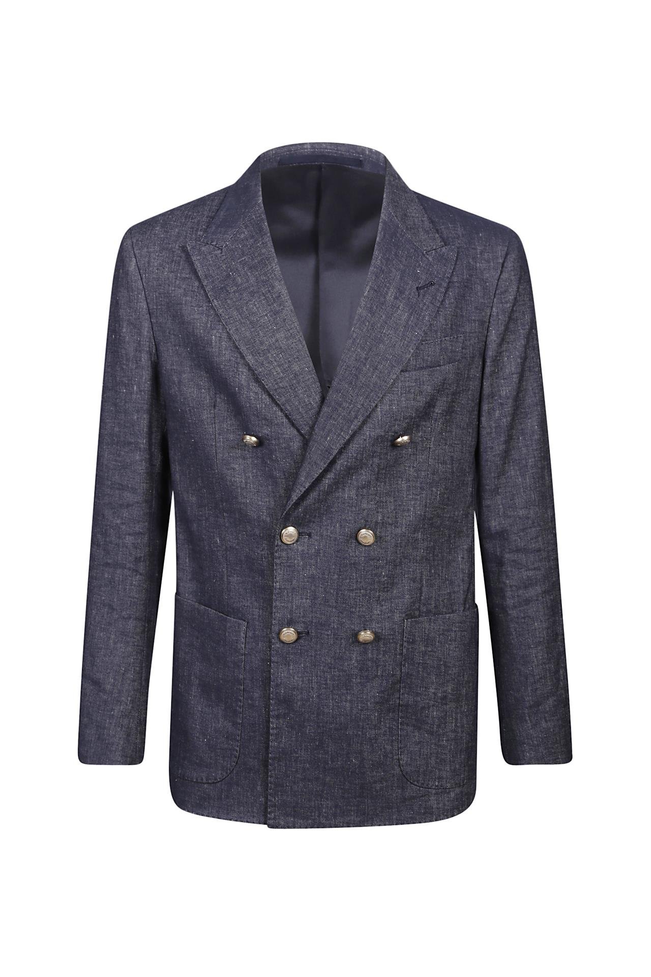 EleventyPamuk Karışımlı Mavi Blazer 