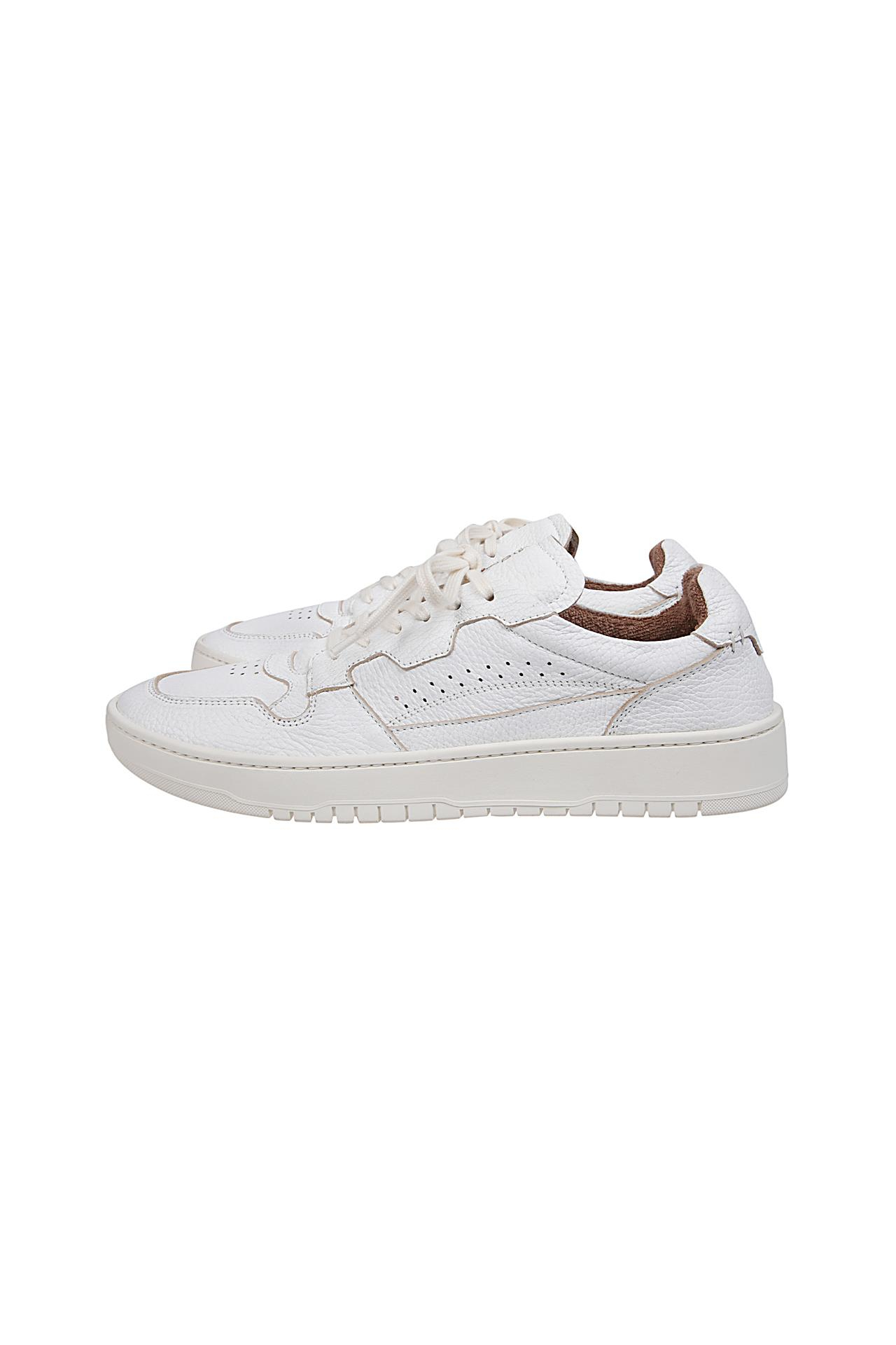 EleventyYumuşak Geyik Derisi Beyaz Sneaker