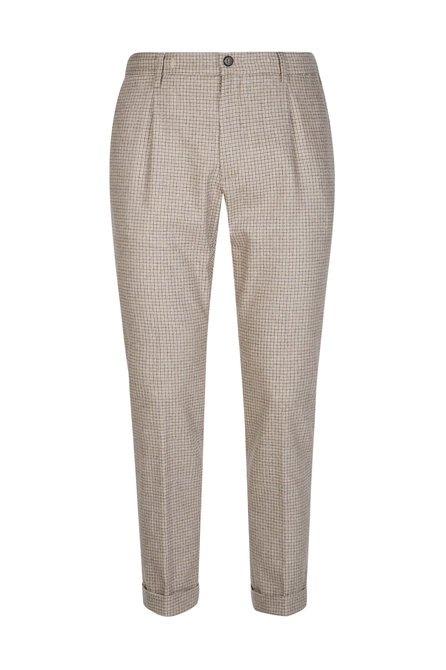 Camel Yün Karışımlı Pantolon