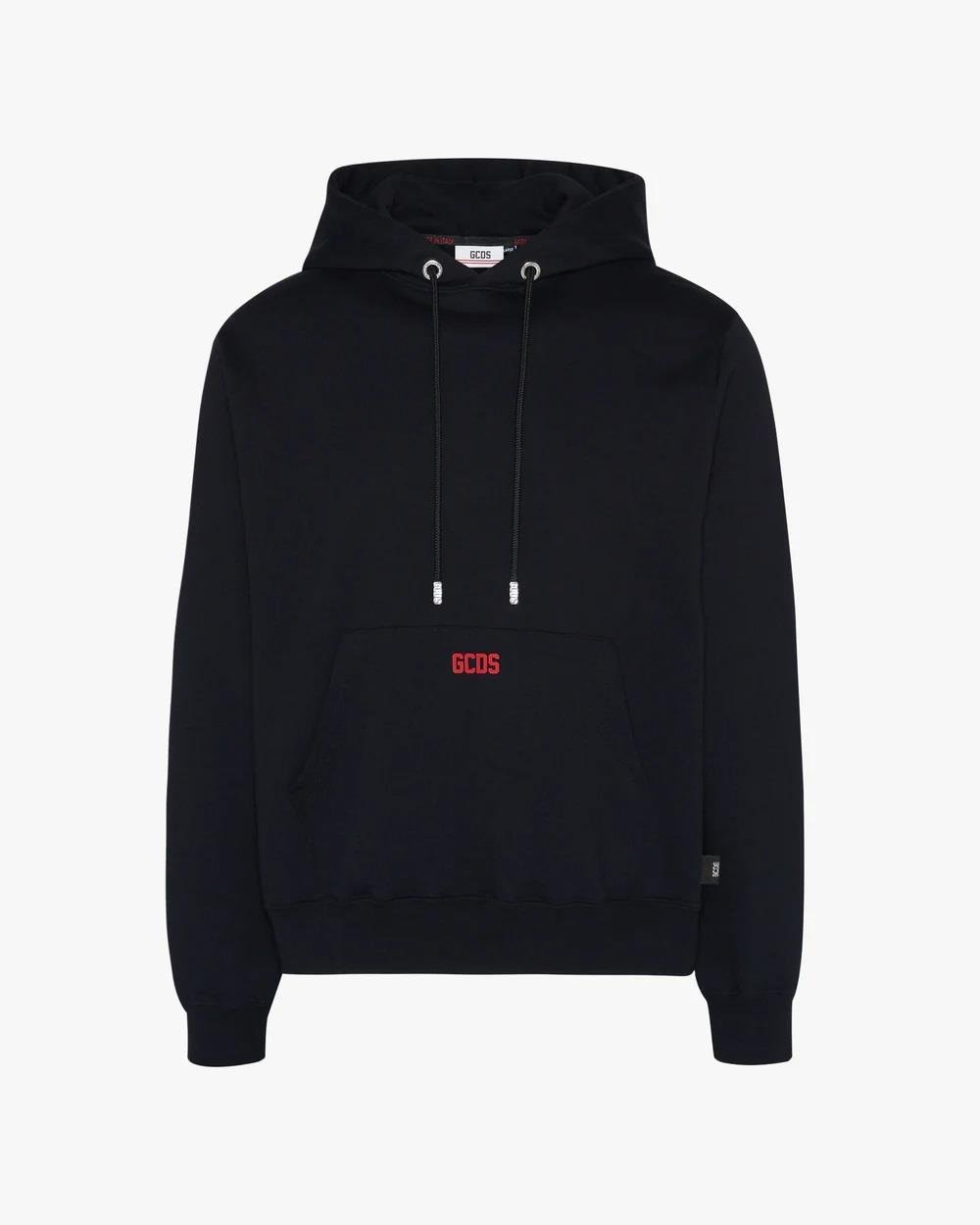 GCDSKapüşonlu Logo Detay Erkek Sweatshirt