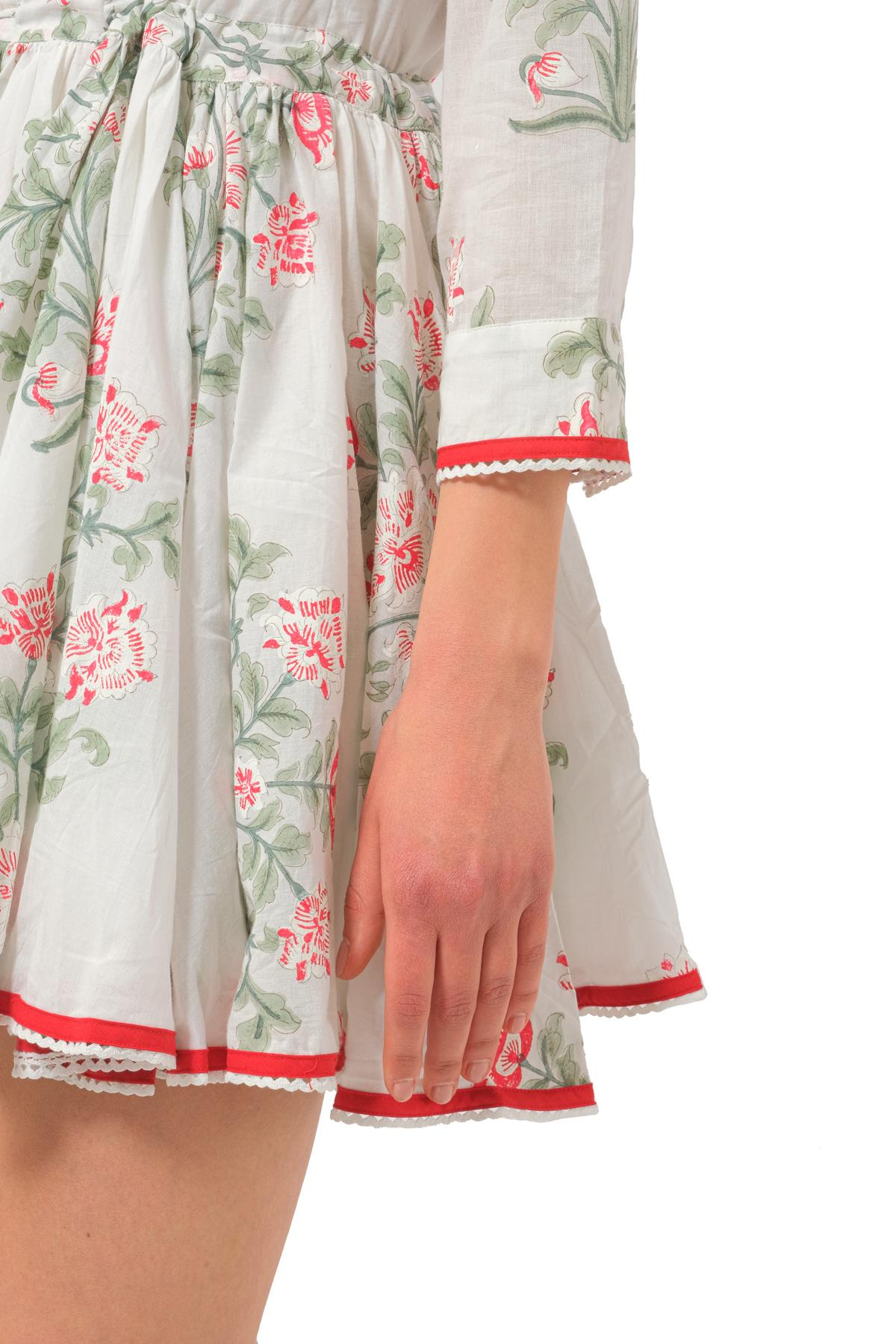 Juliet DunnFloral Desen Kloş Elbise