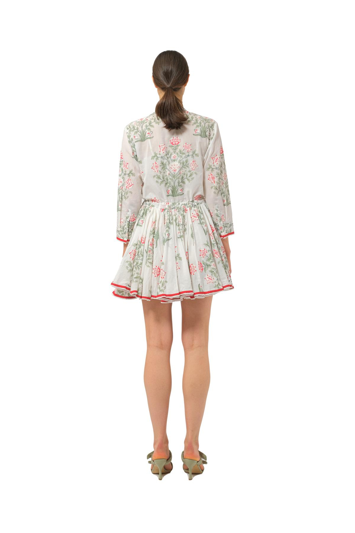 Juliet DunnFloral Desen Kloş Elbise