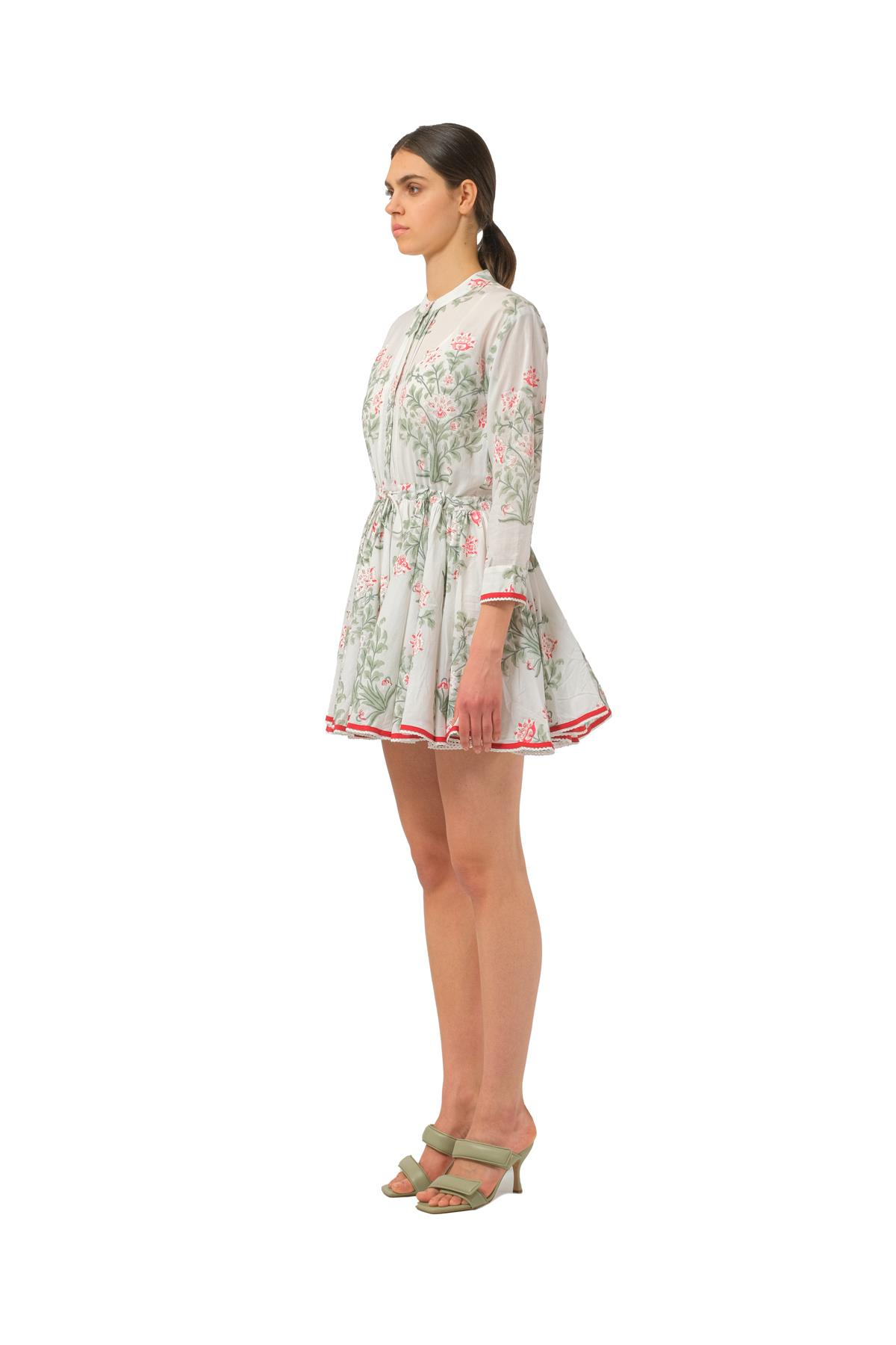 Juliet DunnFloral Desen Kloş Elbise