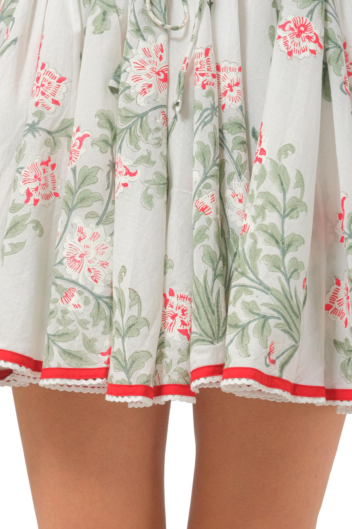 Juliet DunnFloral Desen Kloş Elbise