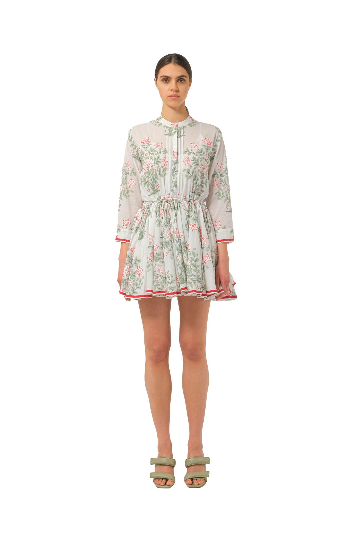 Juliet DunnFloral Desen Kloş Elbise