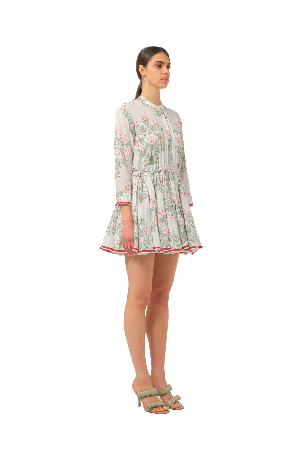 Juliet DunnFloral Desen Kloş Elbise