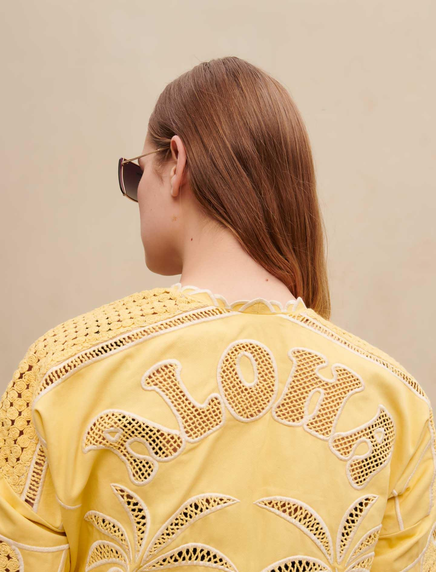 MajeÖrgü Detaylı Kimono