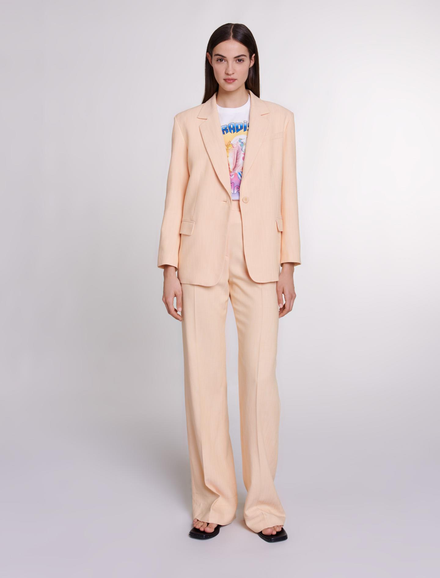 MajeTek Düğme Kapama Blazer