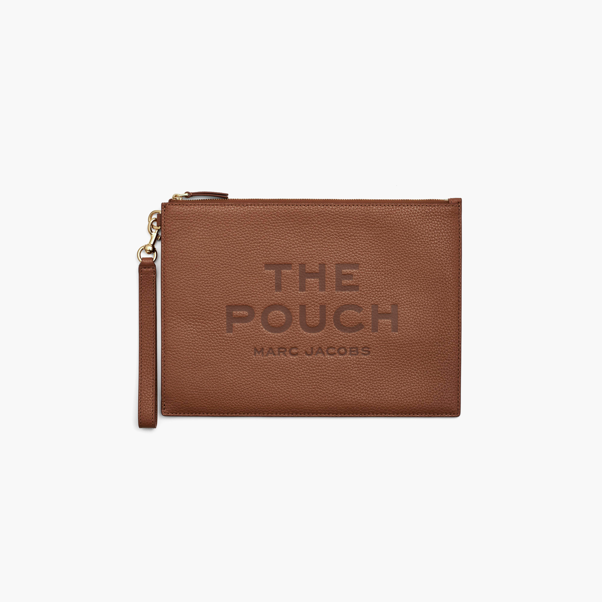 Marc JacobsThe Pouch Kahverengi Kadın Deri El Portföyü