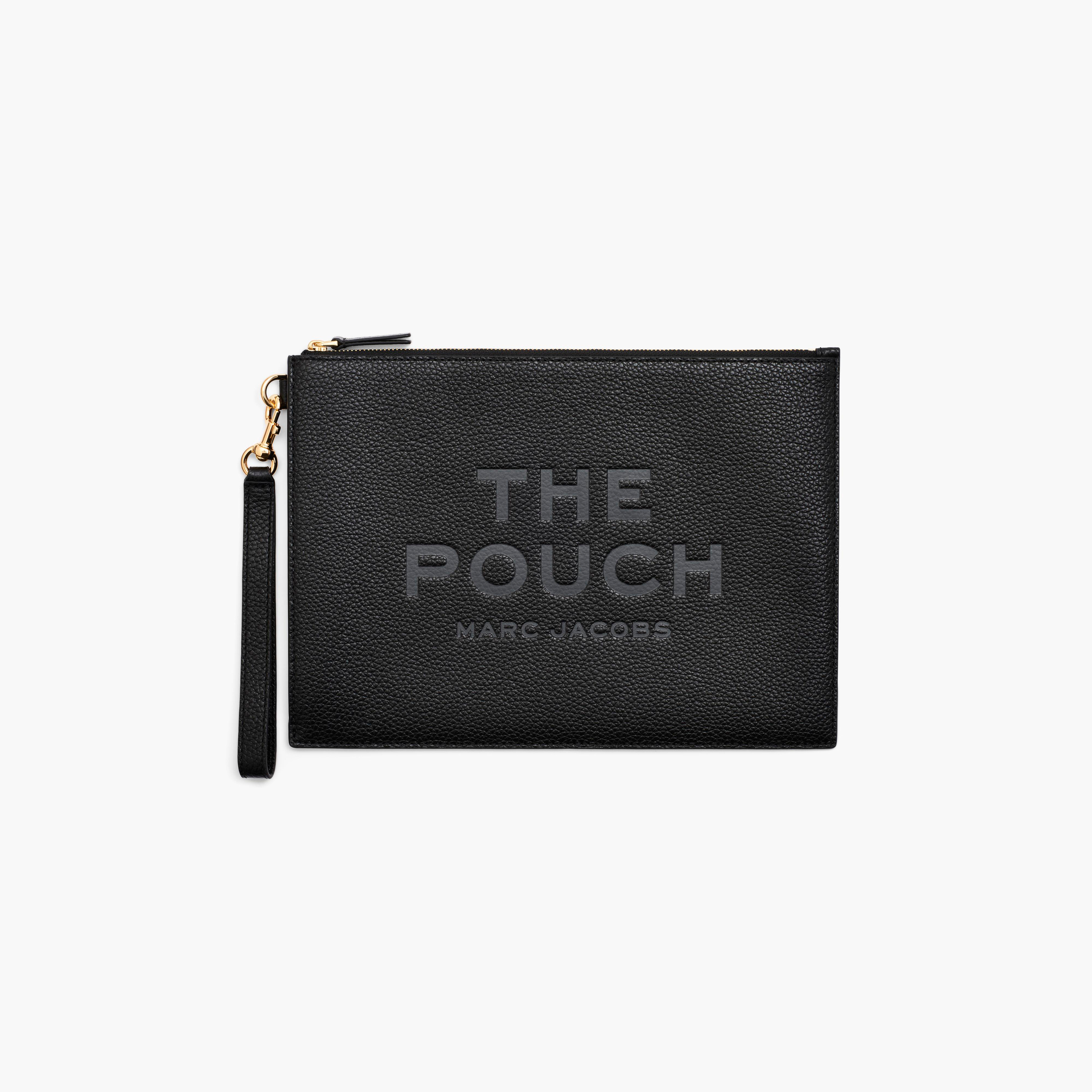 Marc JacobsThe Pouch Siyah Kadın Deri El Portföyü