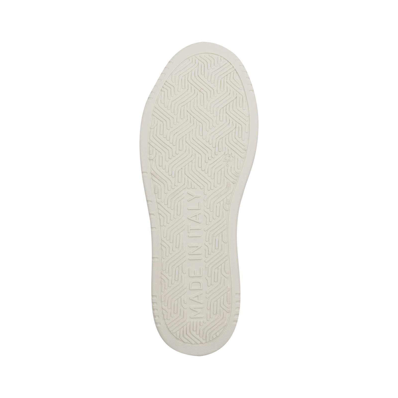 Mario ValentinoEskitme Görünümlü Deri Erkek Sneaker