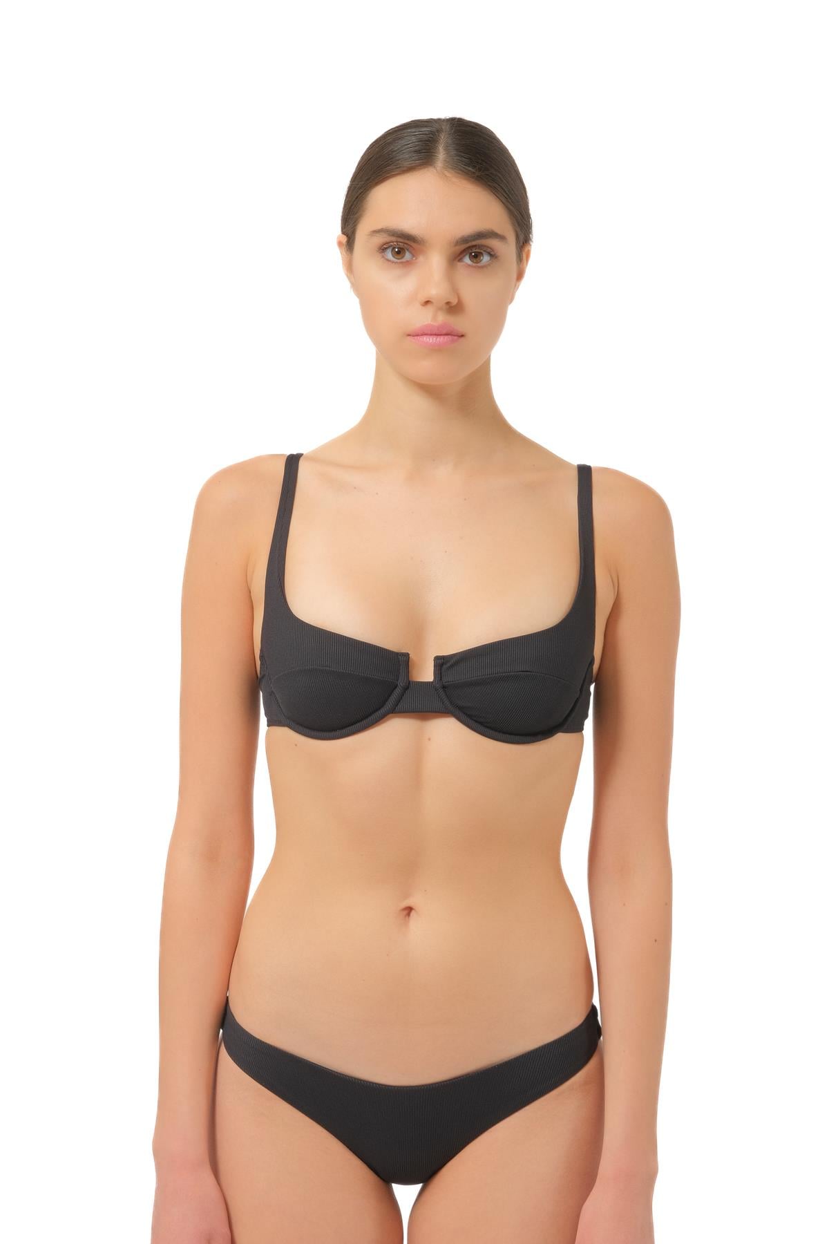 Melissa OdabashSiyah Dokulu Bikini Altı