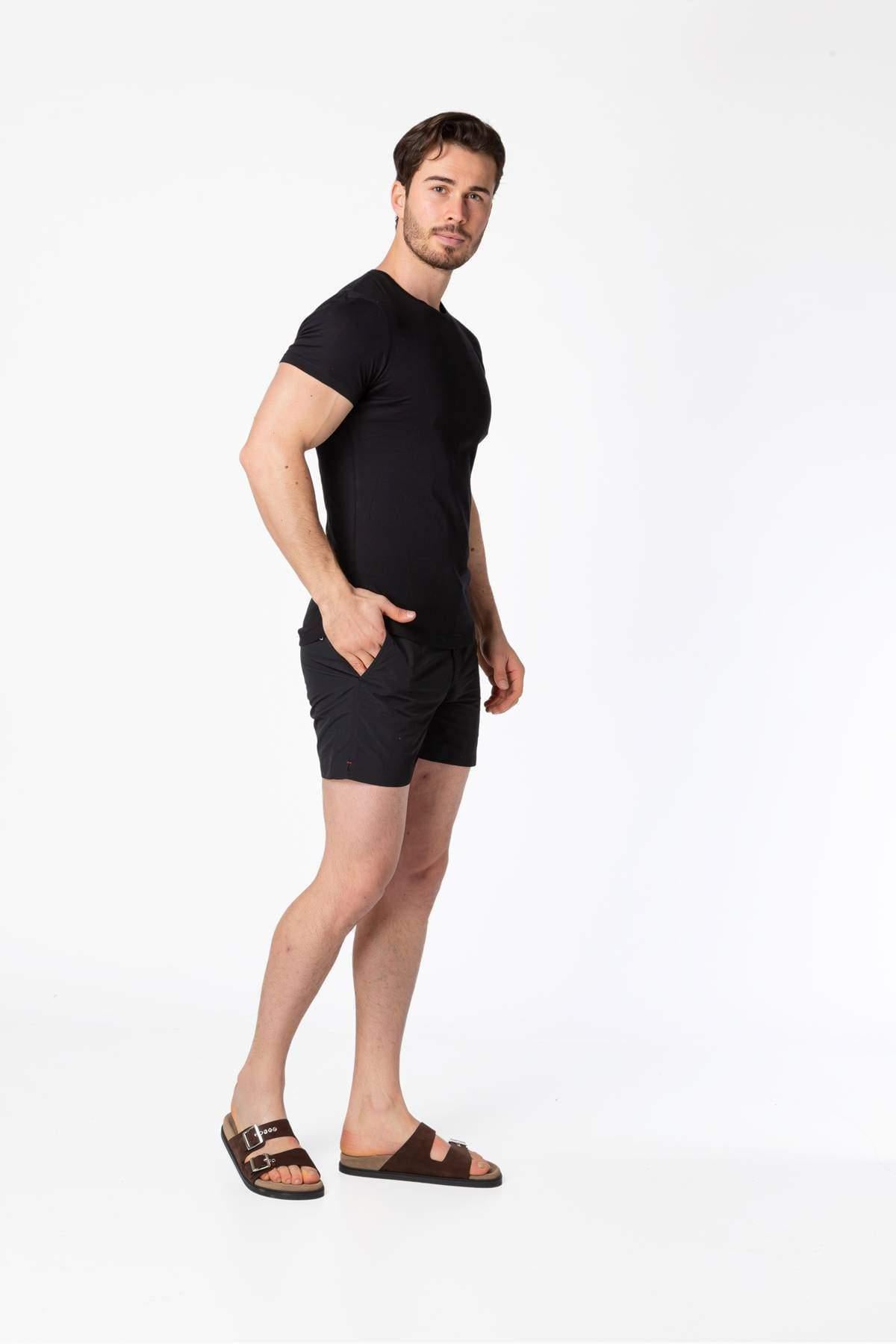 Orlebar BrownORLEBAR BROWN 100% Koton, Bisiklet Yaka Basic T-Shirt