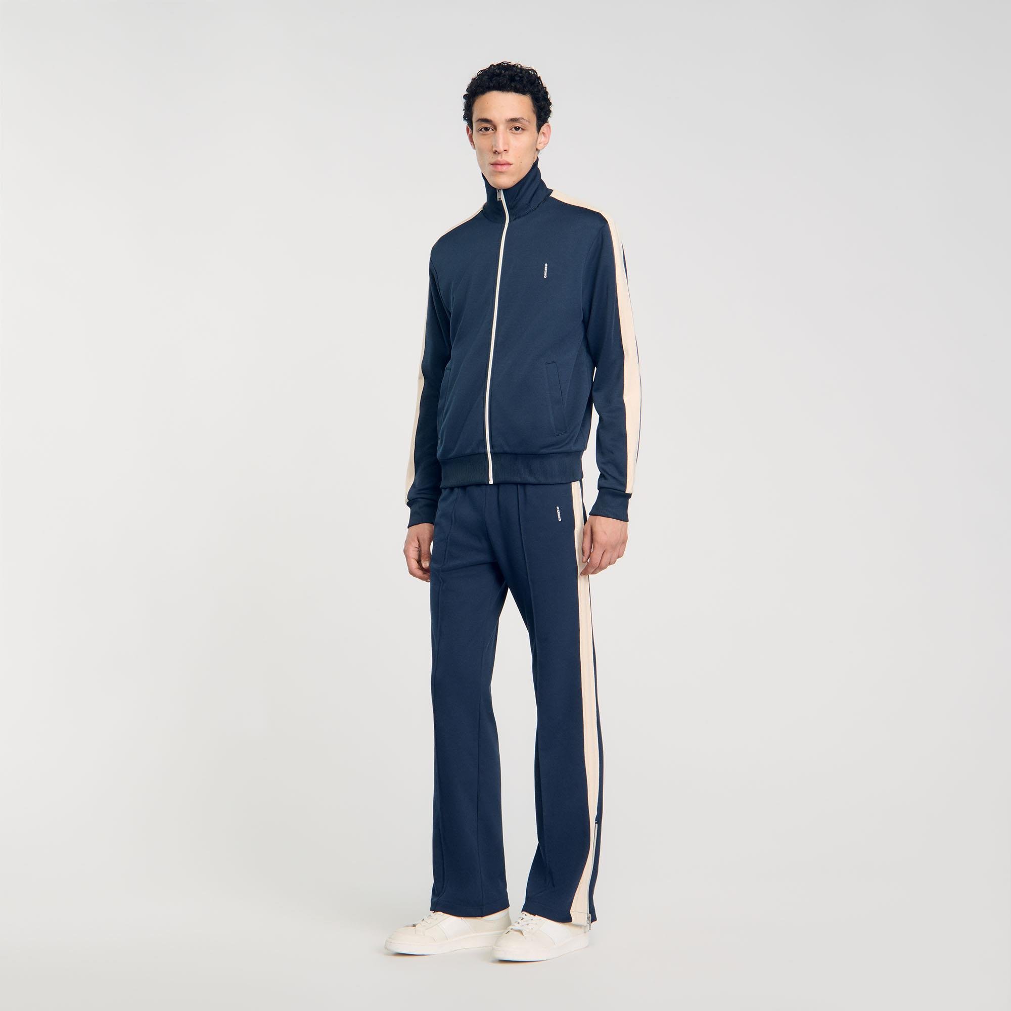 SANDROBiye Detaylı Fermuarlı Sweatshirt