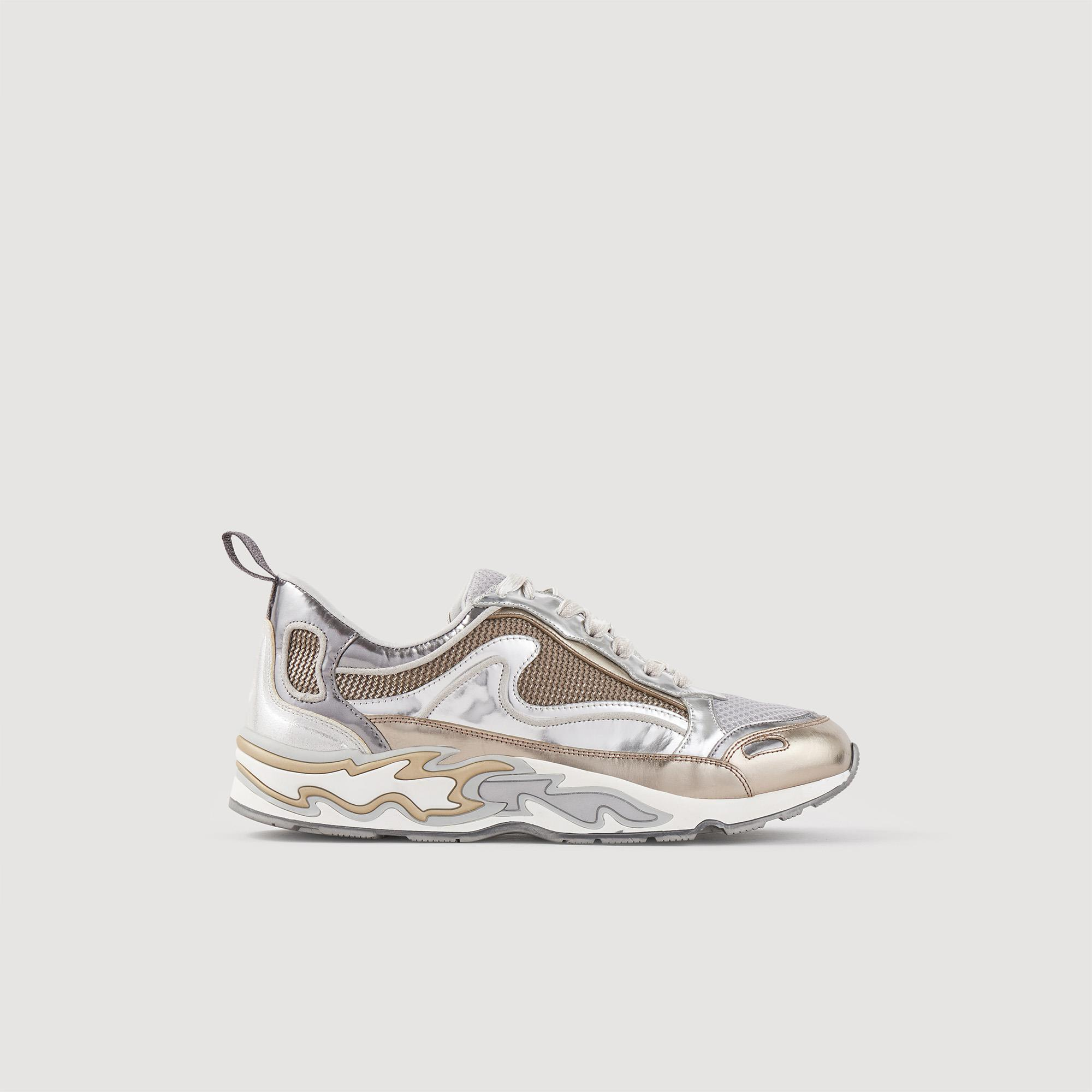 SANDROBronz Flame Sneakers