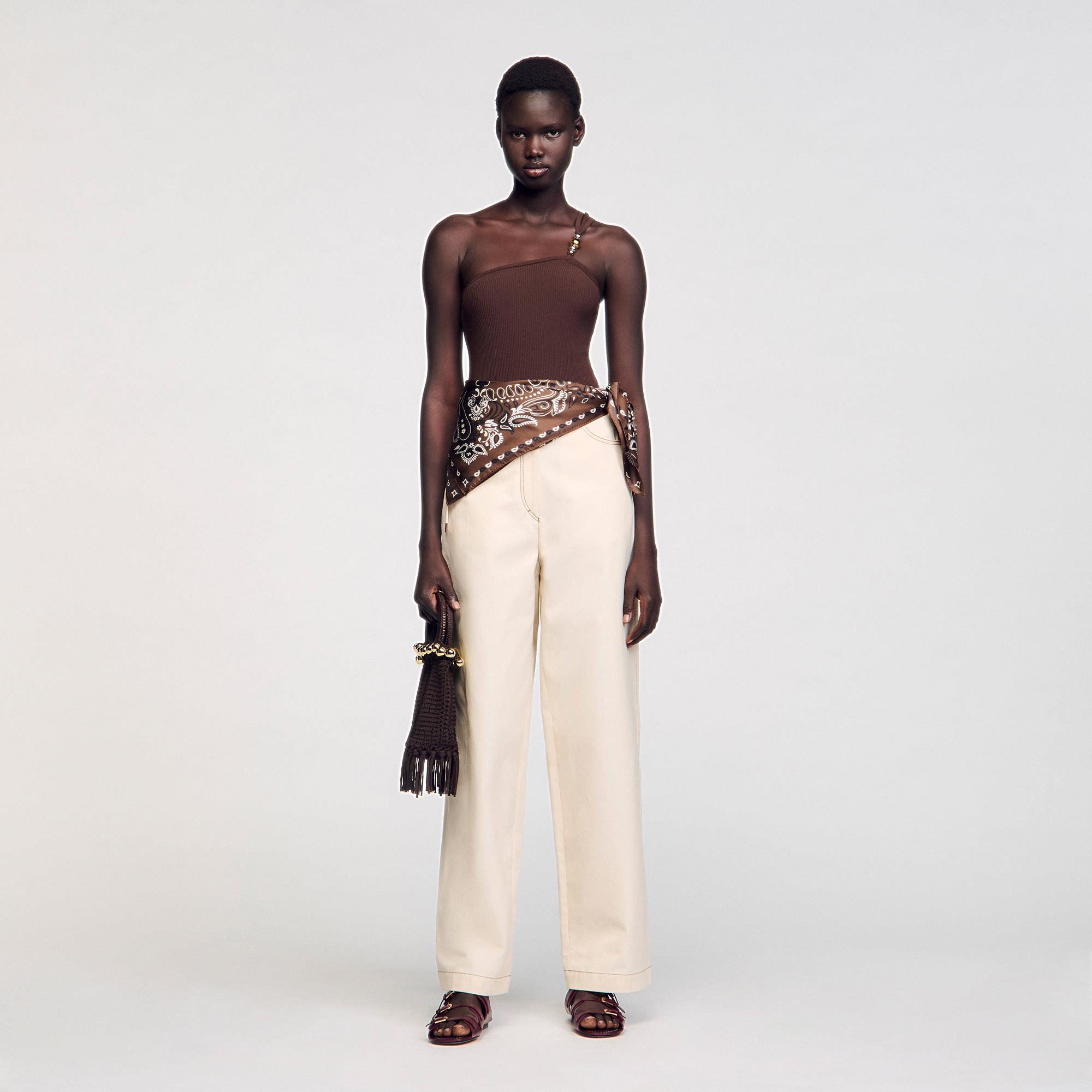 SANDROKahverengi Bodysuit