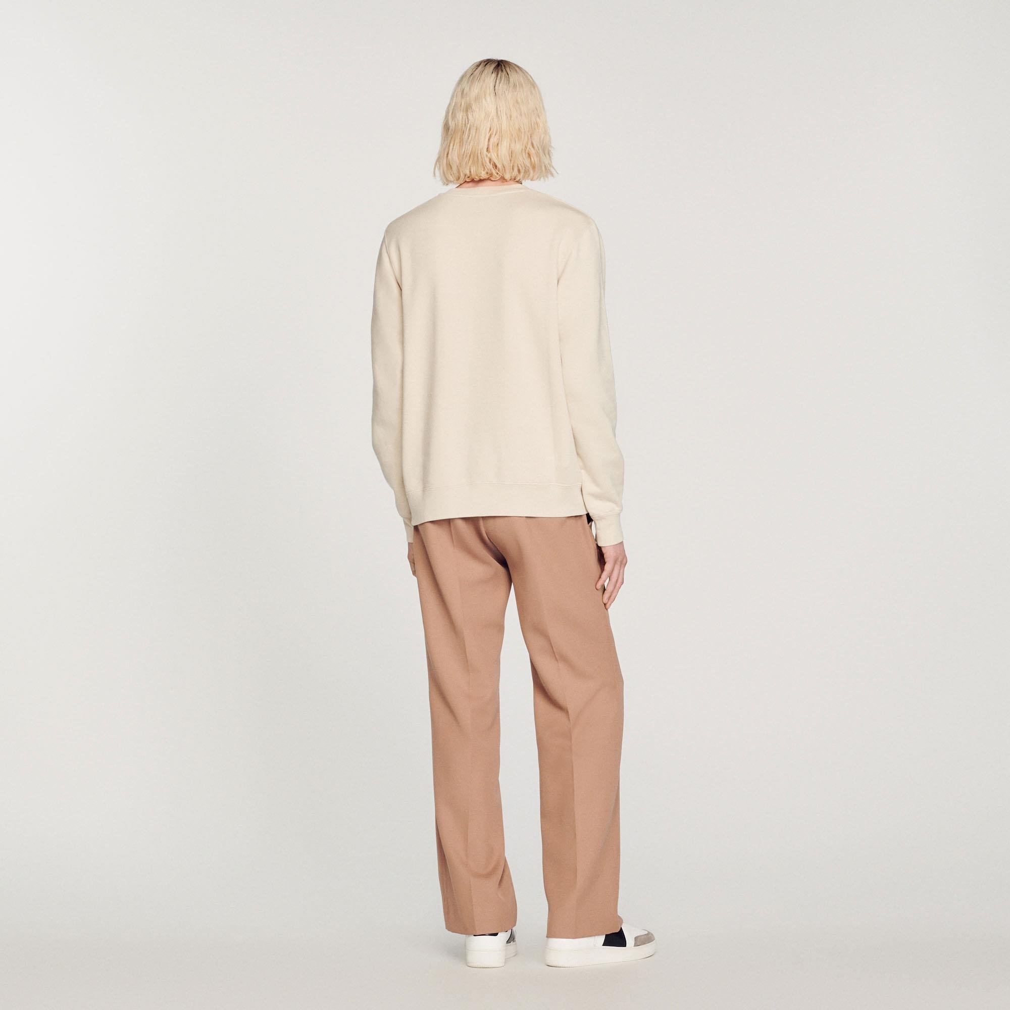 SANDROKrem Sweatshirt