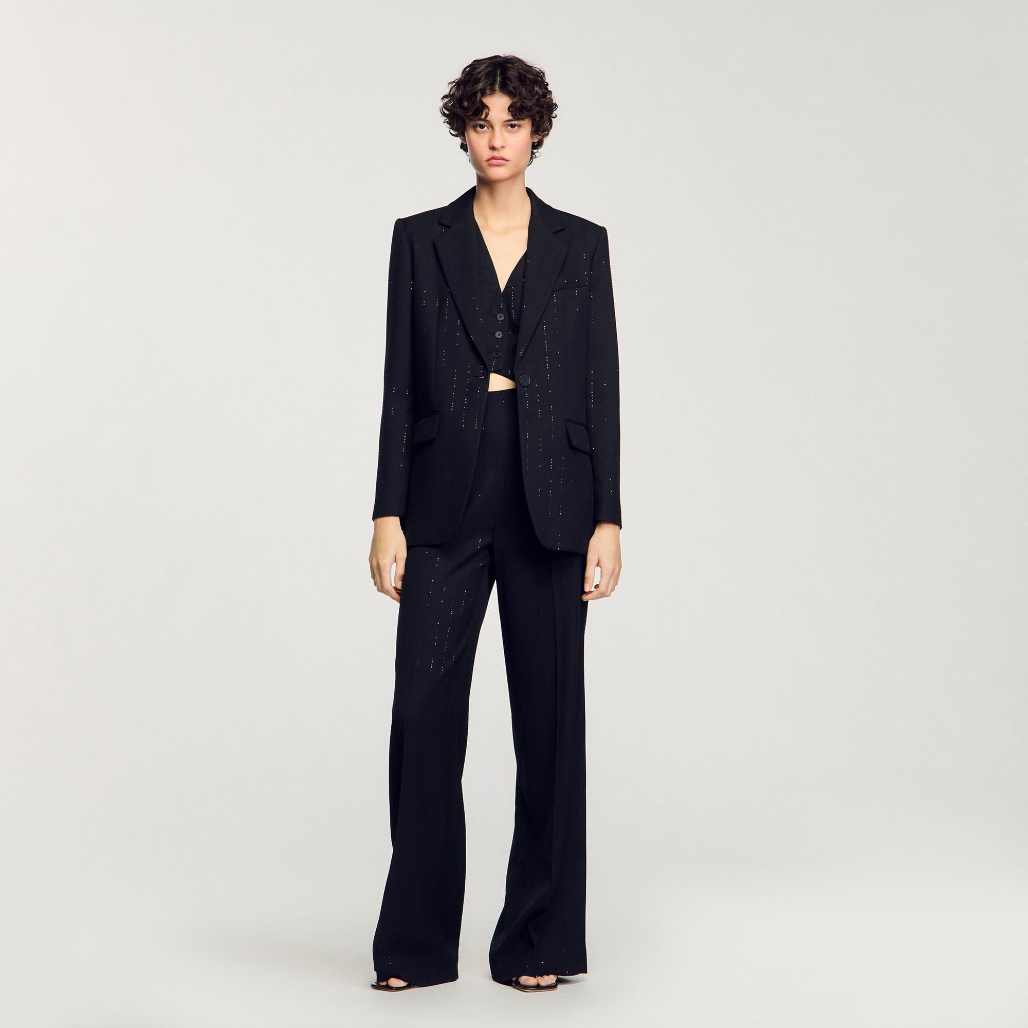 SANDROPayet Geçişli Blazer