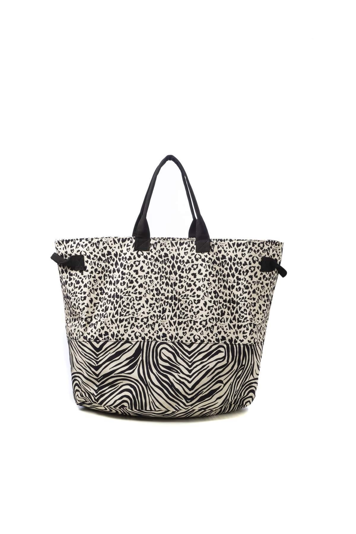 Stella mc CartneySTELLA MC CARTNEY Zebra Desenli Çanta